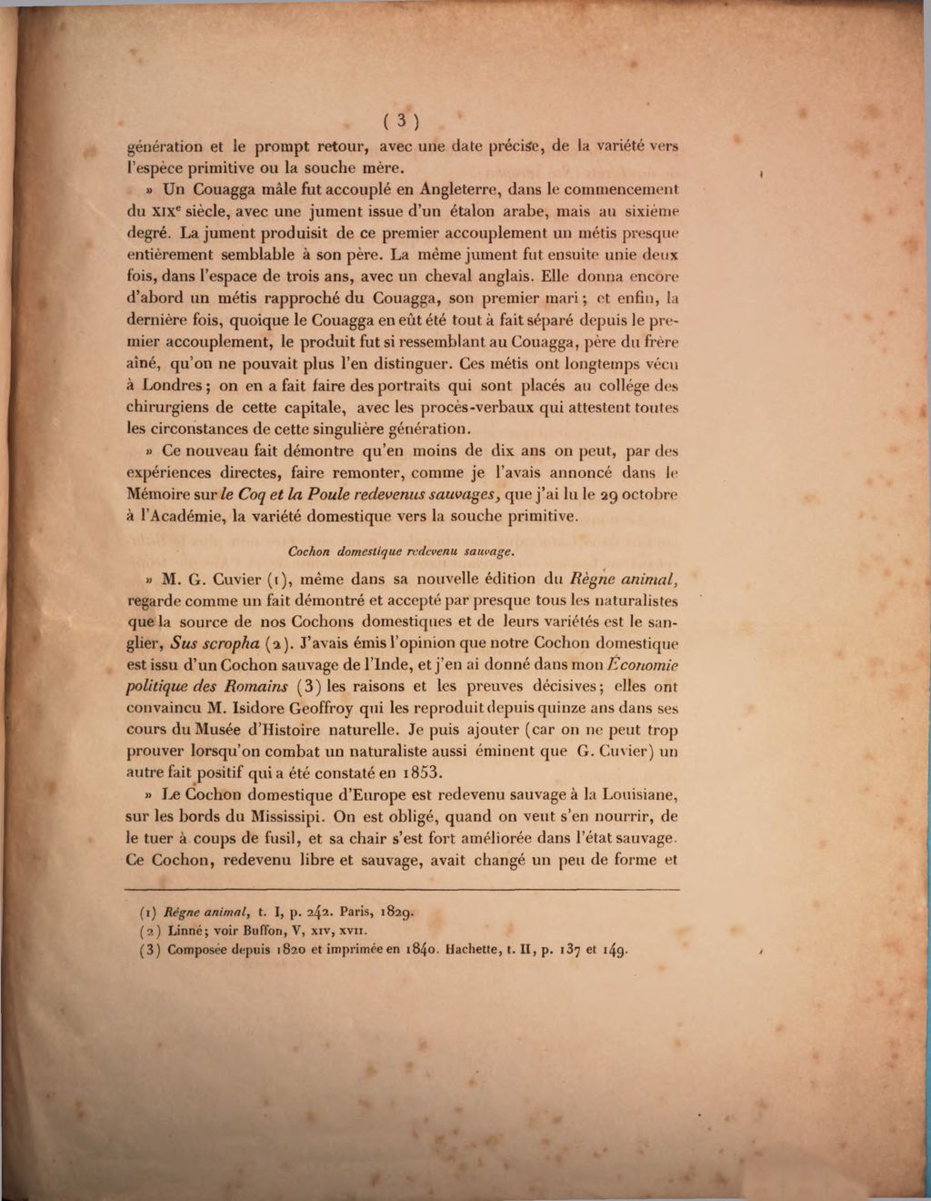 Cover of Retour d'une varieté presque moderne à une variété plus ancienne