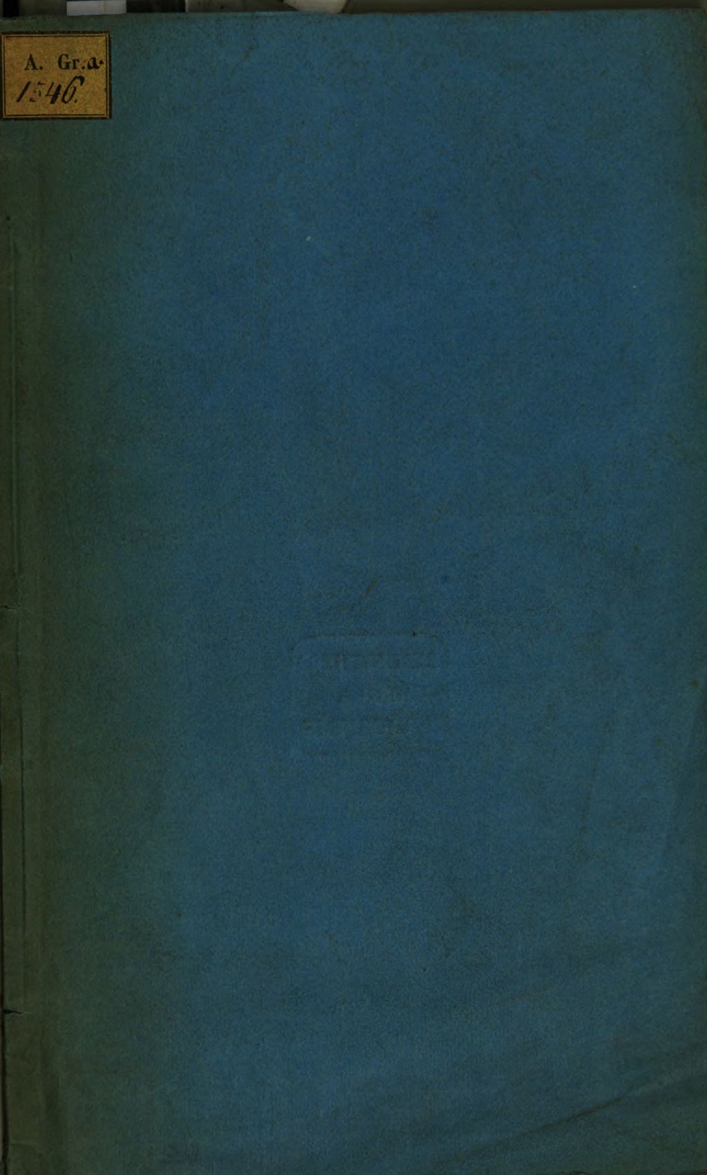 Cover of De Homero Oedipodeae fabulae auctore