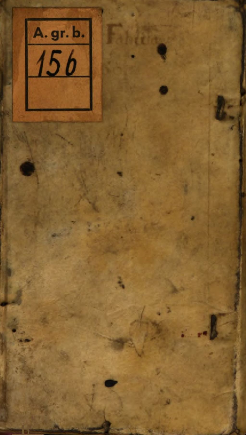 Cover of Aesopi Phrygis Fabularum Selectarum Partes duae