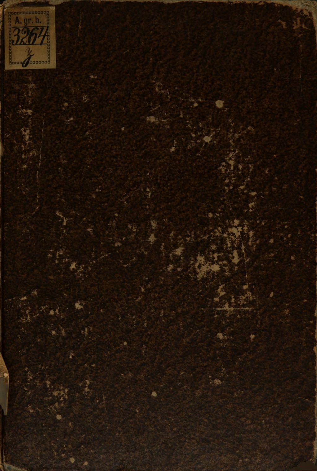 Cover of Theophrastos' Schrift über Frömmigkeit