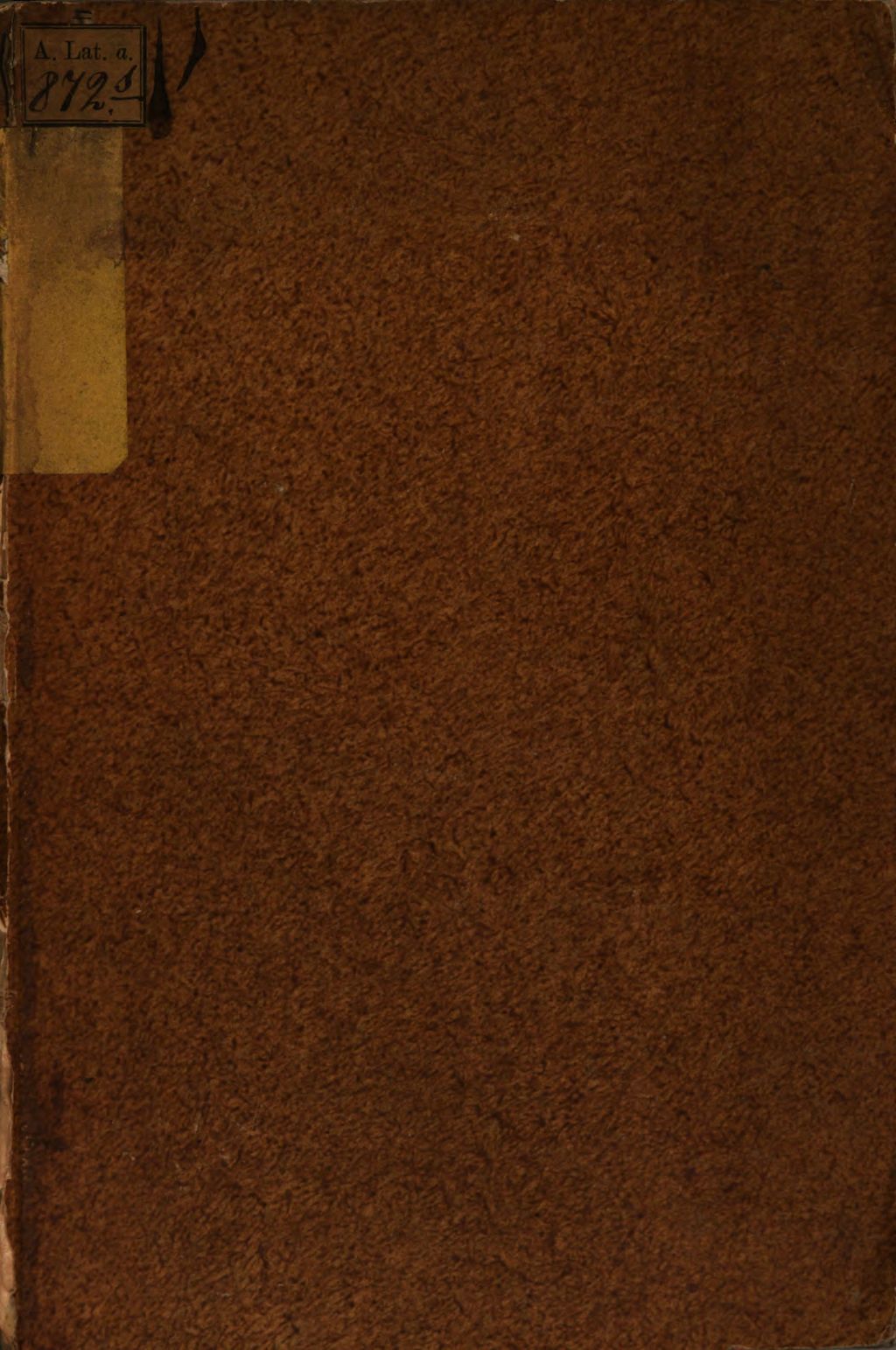 Cover of Titus Lucretius Carus über die Natur der Dinge u. die Unsterblichkeit der Seele