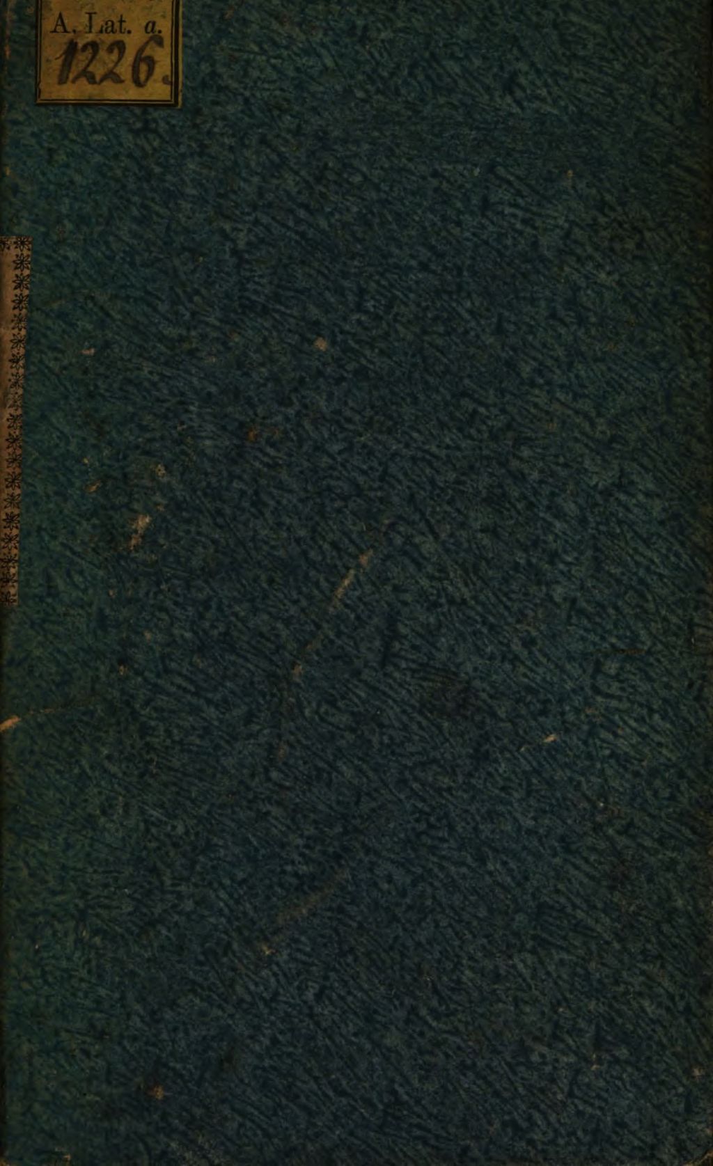 Cover of Selectae ex Ovidio fabulae