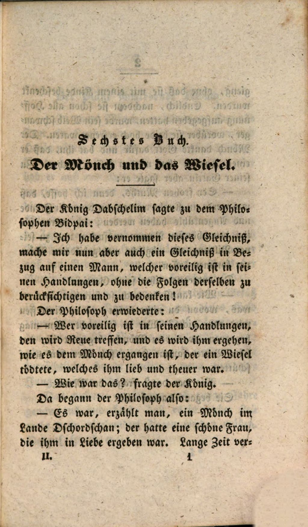 Cover of Calila und Dimna oder die Fabeln Bidpai's. 2
