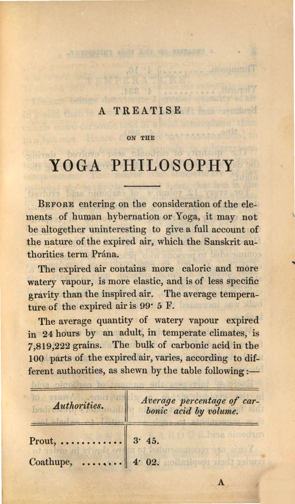 Cover of A treatise on the Yoga philosophy