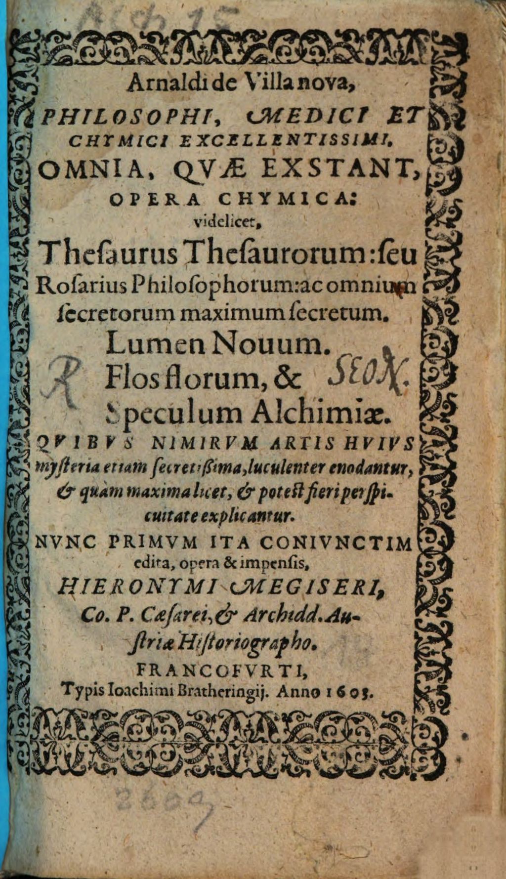 Cover of Opera quae exstant omnia chymica