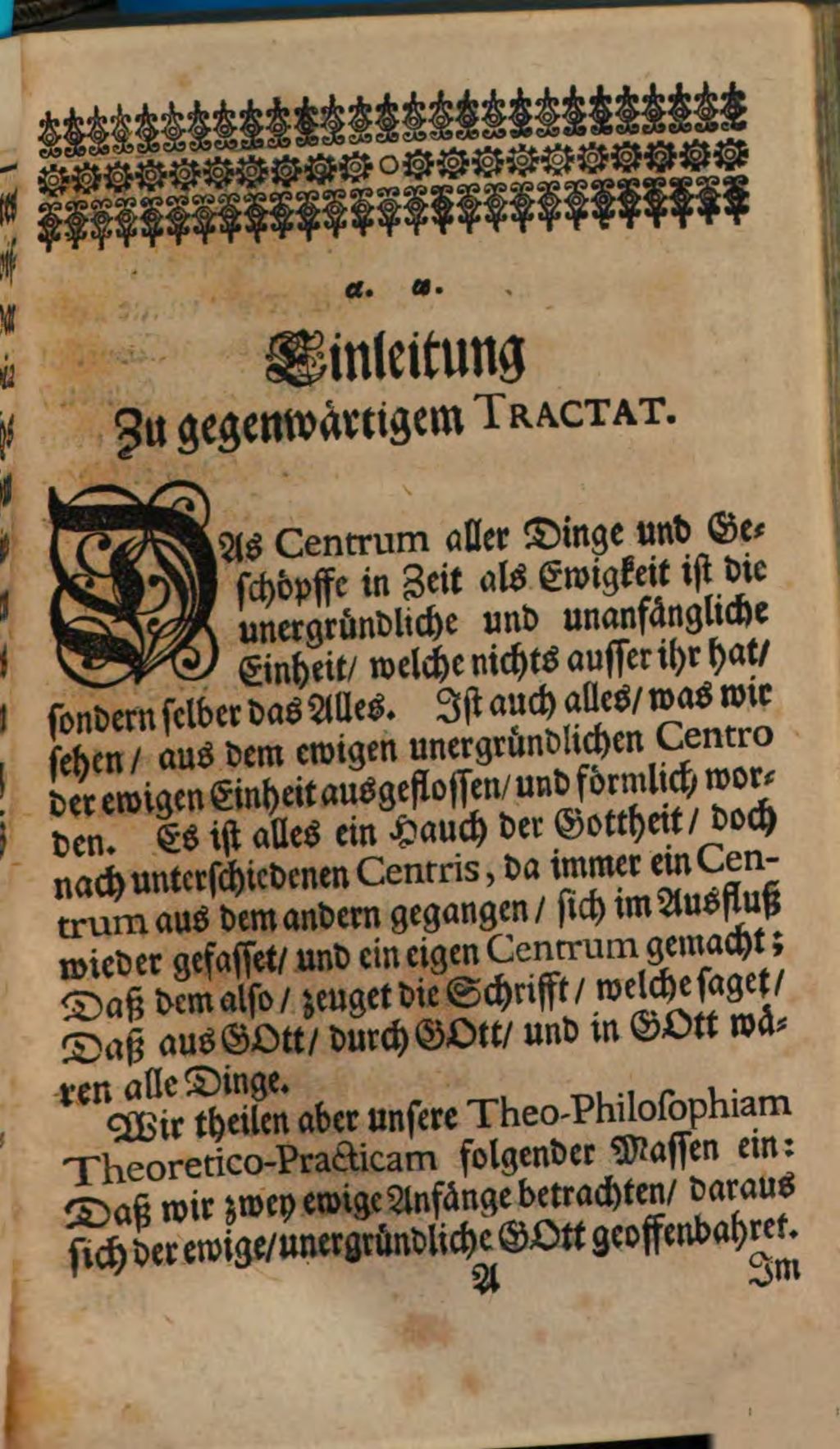 Cover of Theo-Philosophia Theoretico-Practica, Oder Der wahre Grund Göttlicher und Natürlicher Erkänntniß, Dadurch beyde Tincturen, Die Him[m]lische und Irrdische, können erhalten werden