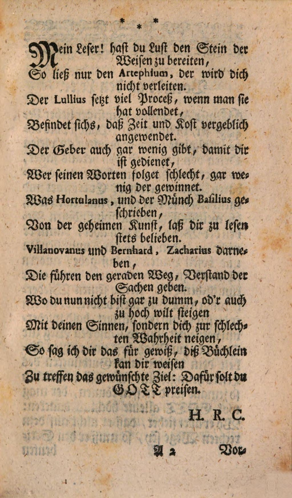 Cover of Hermetischer Rosenkrantz, das ist: vier schöne, auserlesene Chymische Tractätlein