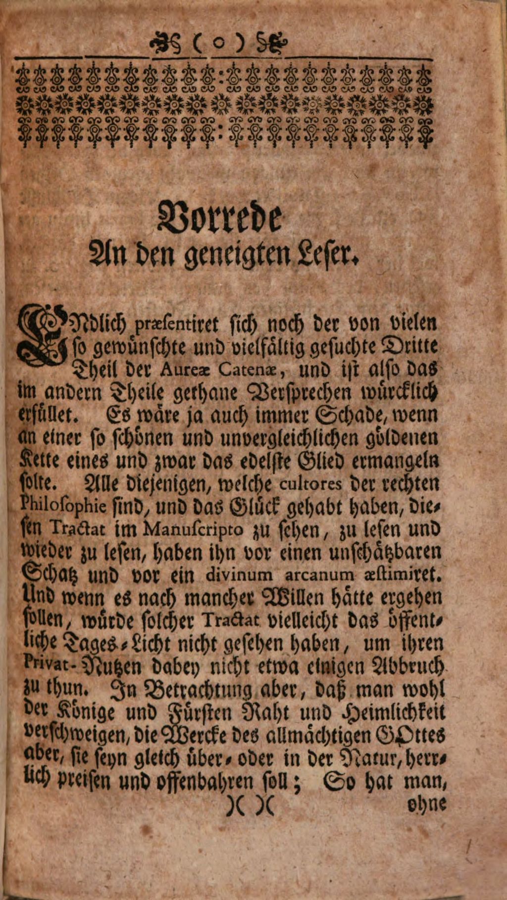 Cover of Curiöse Historische Nachricht Von Verwandelung der geringen Metallen in Bessere