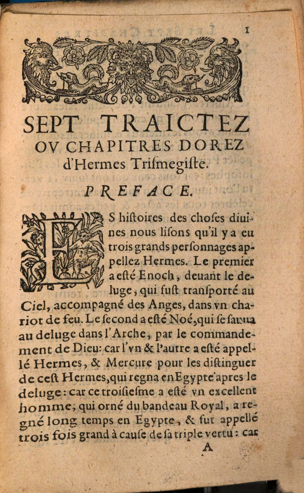 Cover of Trois anciens traités de la Philosophie naturelle