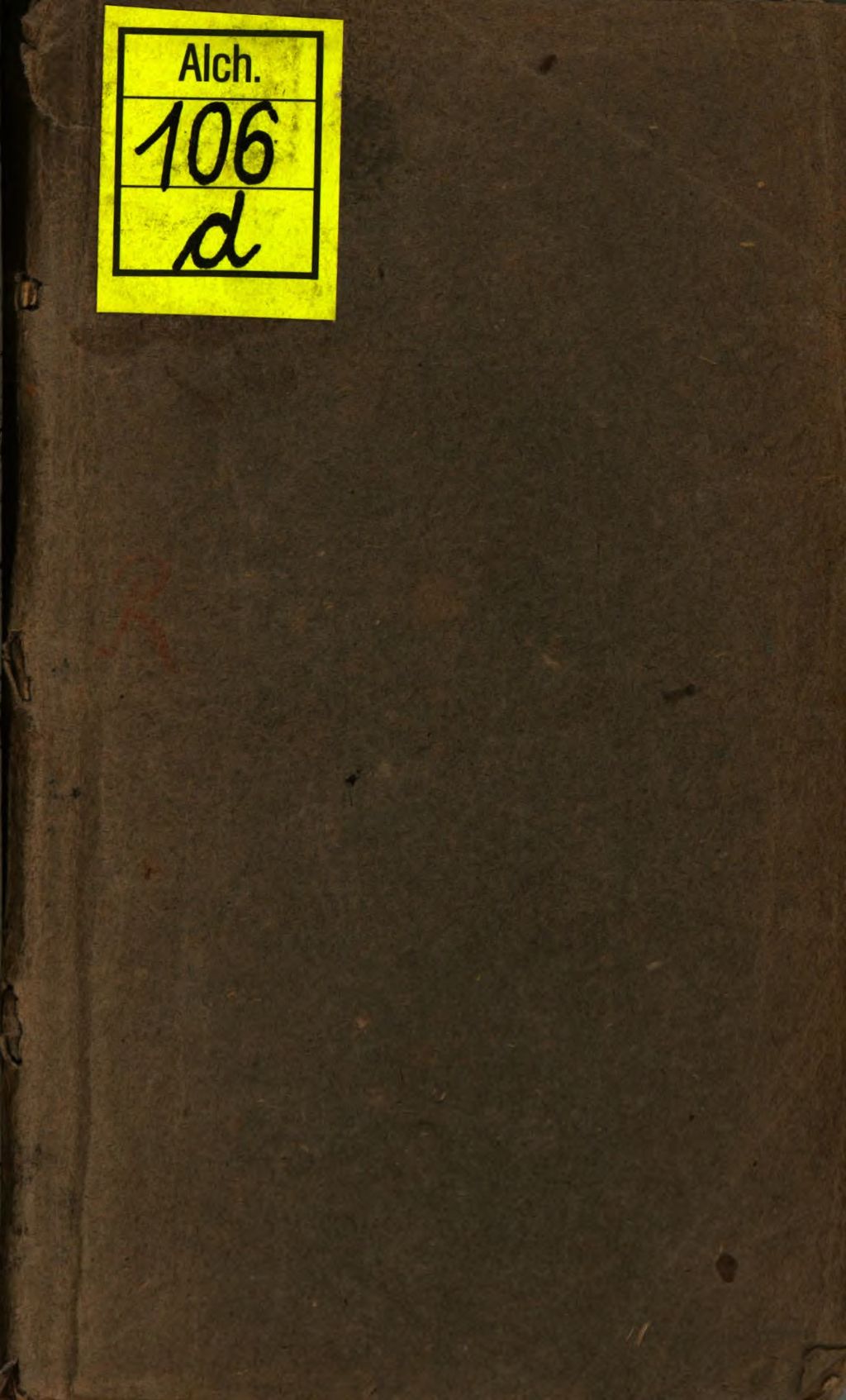 Cover of Des Berühmten Philosophi Nicolai Flamelli Chymische Wercke