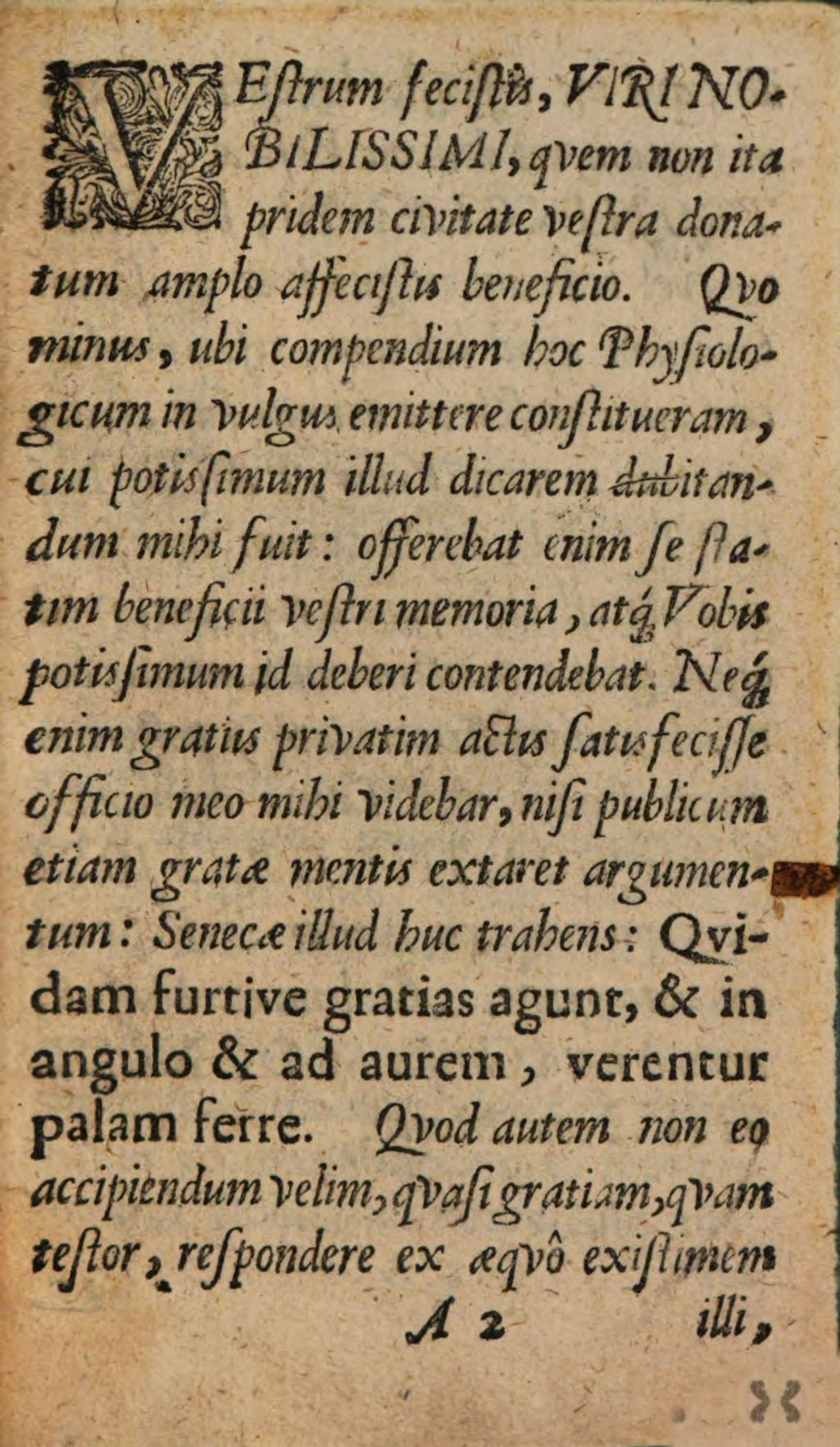 Cover of Compendium physiologicum omnes hominis sani functiones breviter explicans