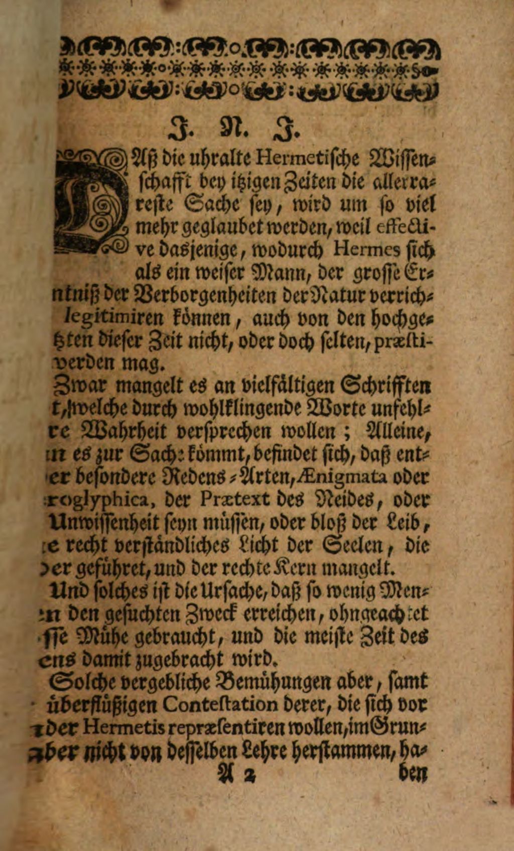 Cover of Die Entdeckten Reqvisita Realia, wodurch zum wahren Fundament der Hermetischen Wissenschafft vollkommen zu gelangen