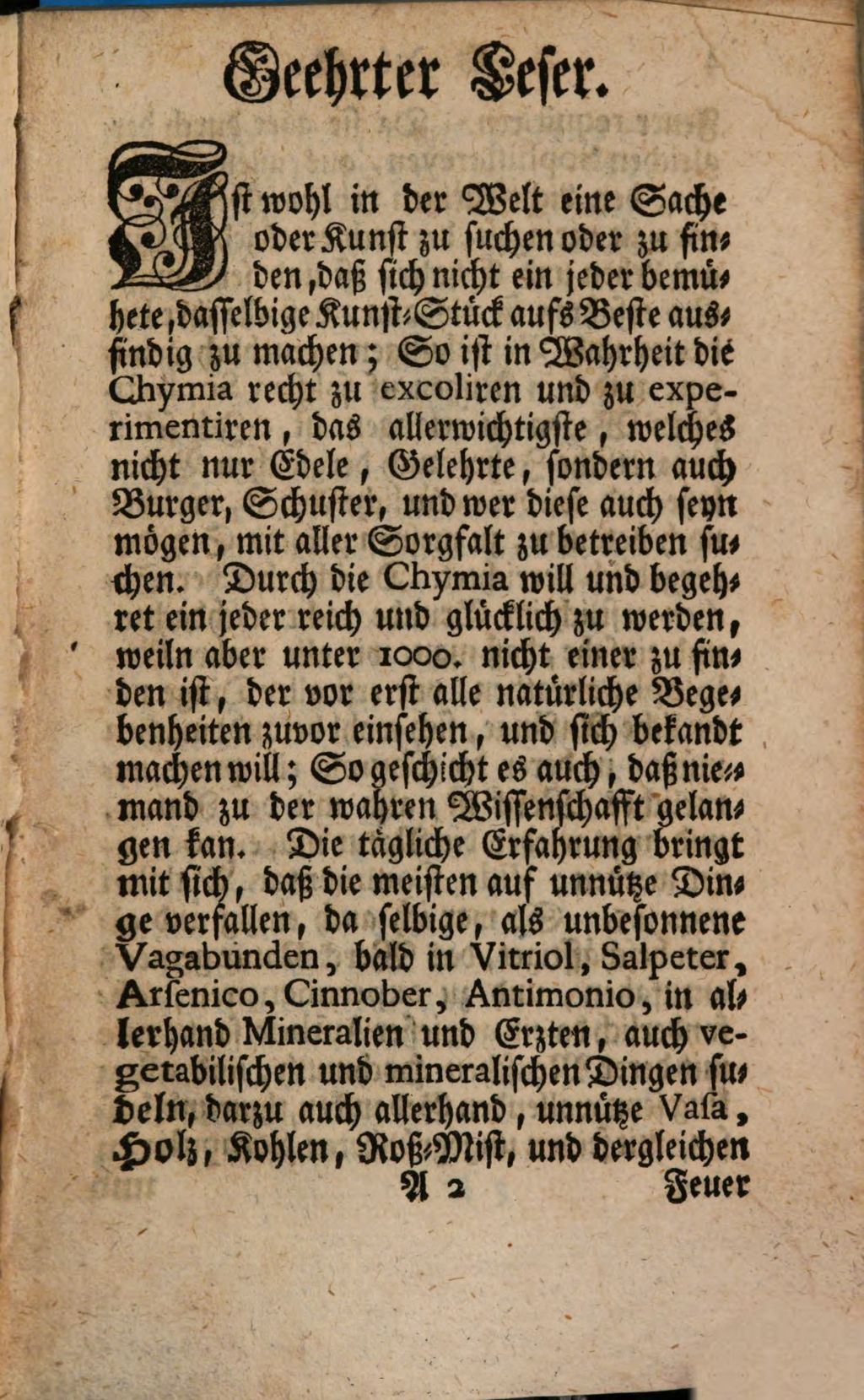 Cover of Wasser und Geist als die geoffenbahrte Natur-Grund-Anfänge der Geheimnißvollen hermetischen Weisheit der Adepten