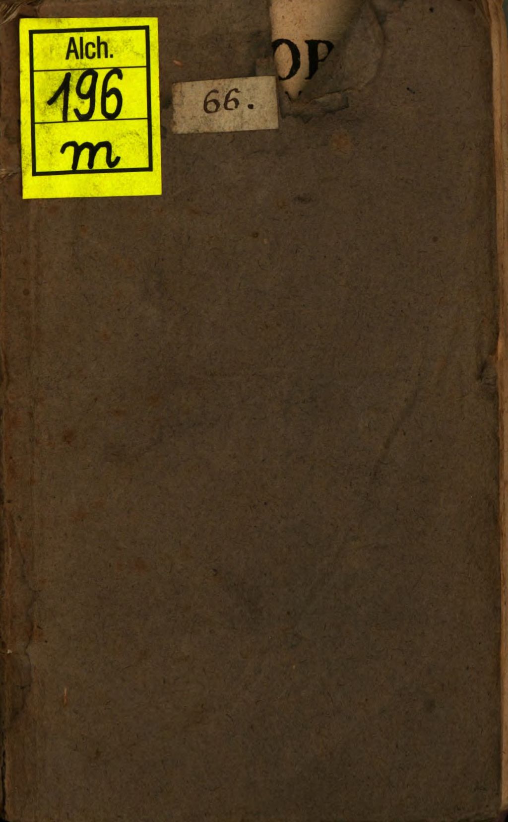 Cover of Nodus Sophicus Enodatus. Das ist Erleuterung etlicher vornehmen Philosophischen Schrifften und Tractaten vom Stein der Weisen