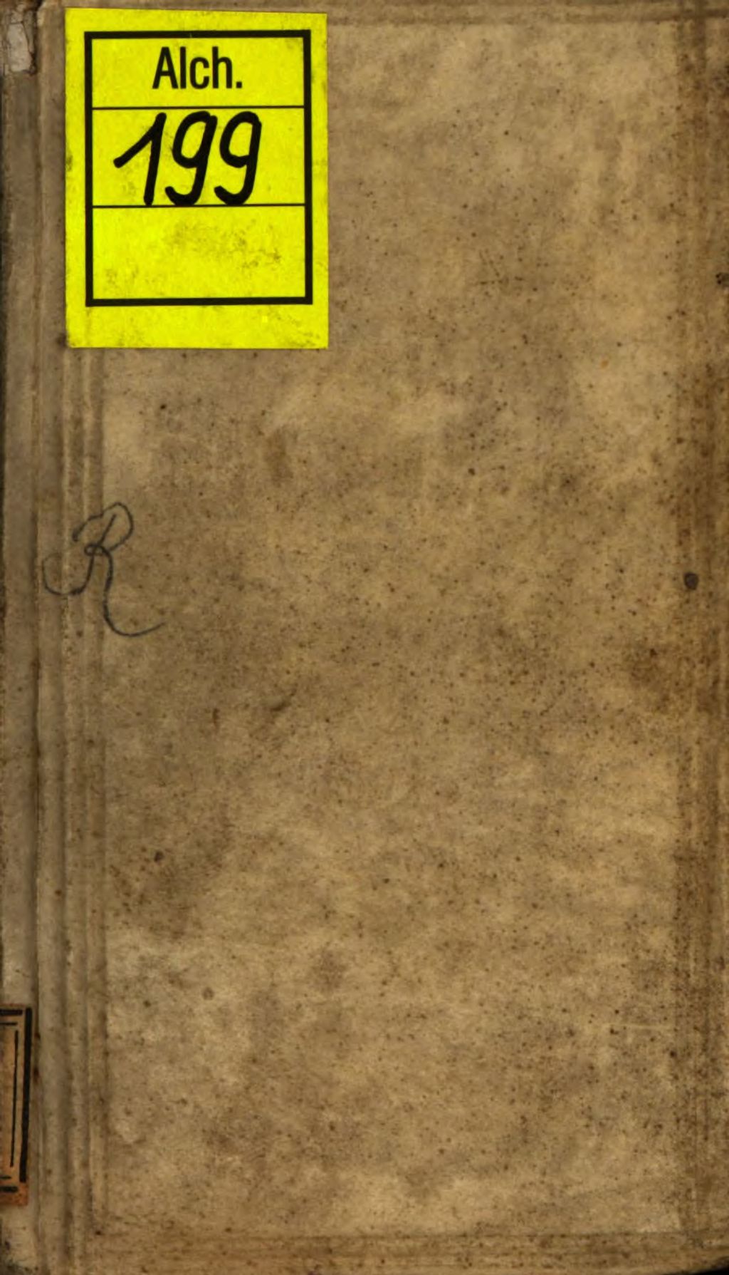 Cover of Tractatus de vero sale secreto Philosophorum