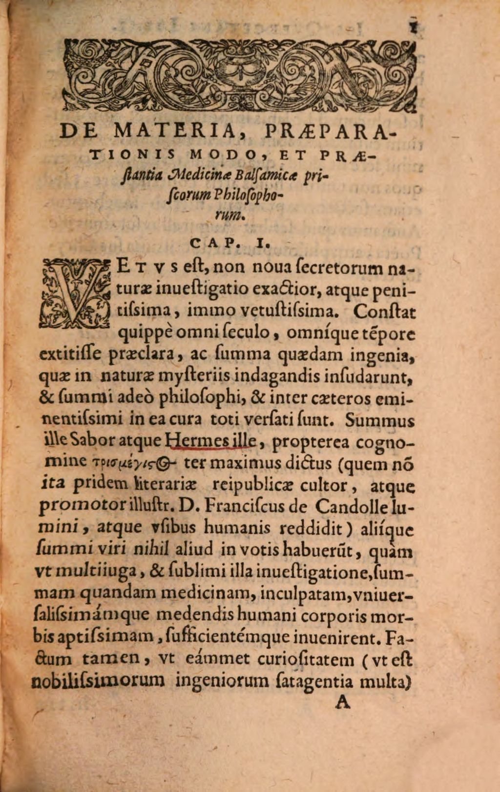 Cover of Liber de priscorum philosophorum verae medicinae materia praeparationis modo