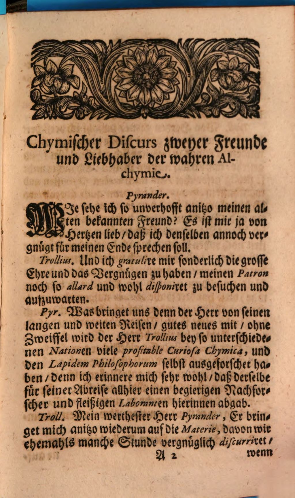 Cover of Der entlarvte Adeptus Realis oder Treuhertzige Warnung an alle Liebhaber der Wahren Alchymie, sich für allerhand bösen Alchymisten und Laboranten, sonderlich aber für den in vergangenen Jahr herfür gekommenen Adeptum Realem zu hüten