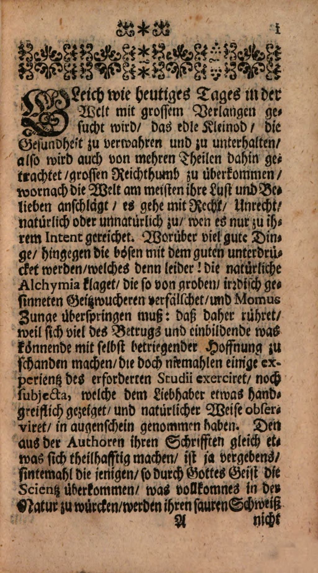 Cover of Joh. Martin Stillers. Cons. Chymischer Natur-Spiegel Von denen Drey Reichen der Welt. 2, Chymischen Natur-Spiegels Ander Theil. Ars Transmutatoria Das ist: Ein Species in das andere zu verwandeln