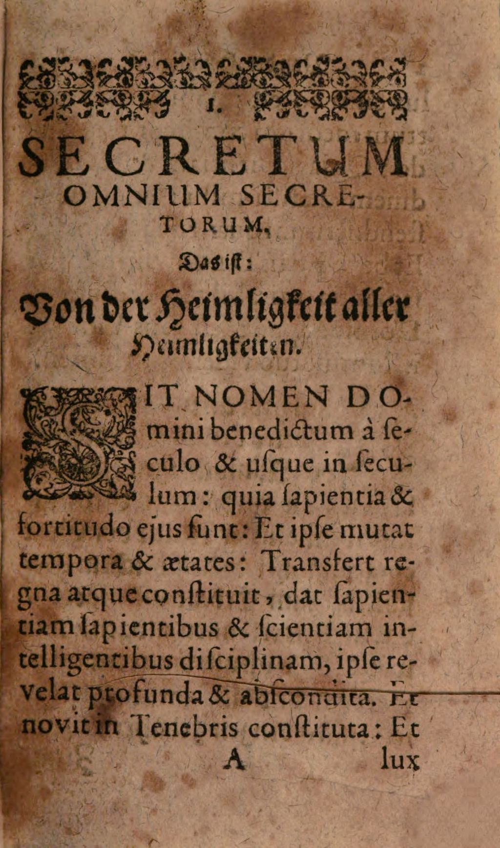 Cover of Heptas alchymica