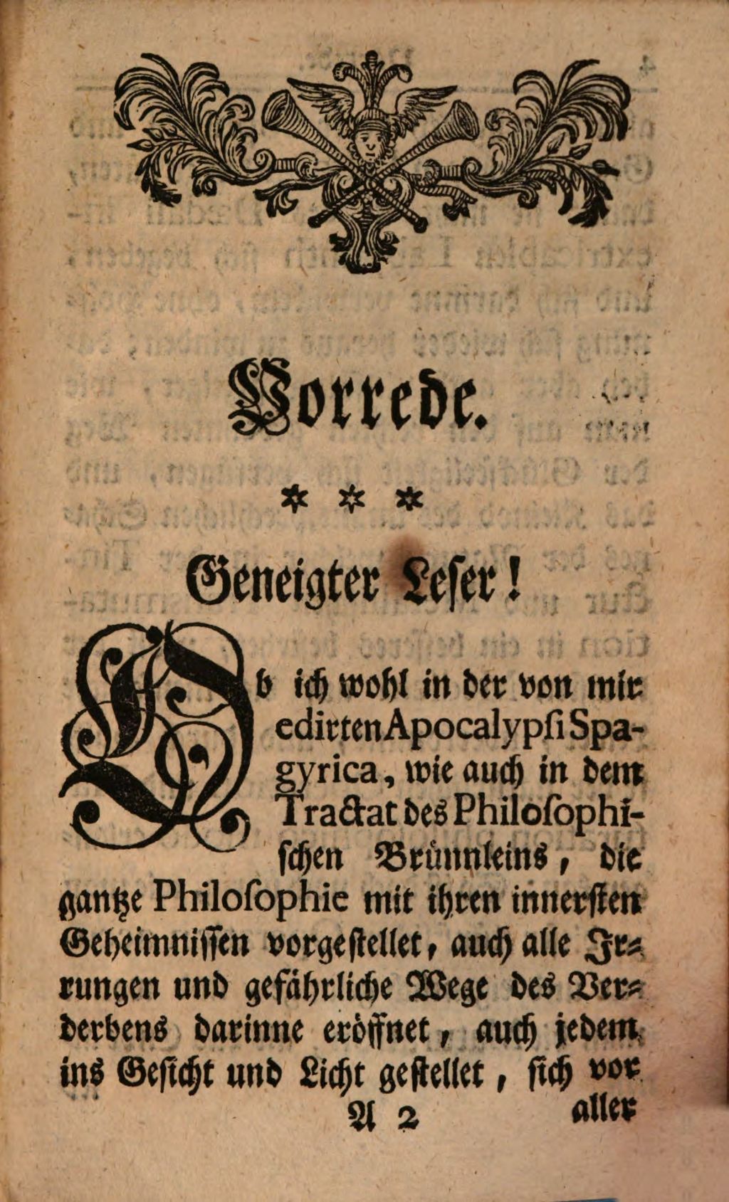 Cover of Des aufrichtigen Hermogenis Philosophischer und Magischer Feuer-Stab, Oder: Unvermeidlicher Kunstgriff zu dem Philosophischen Feuer zu gelangen
