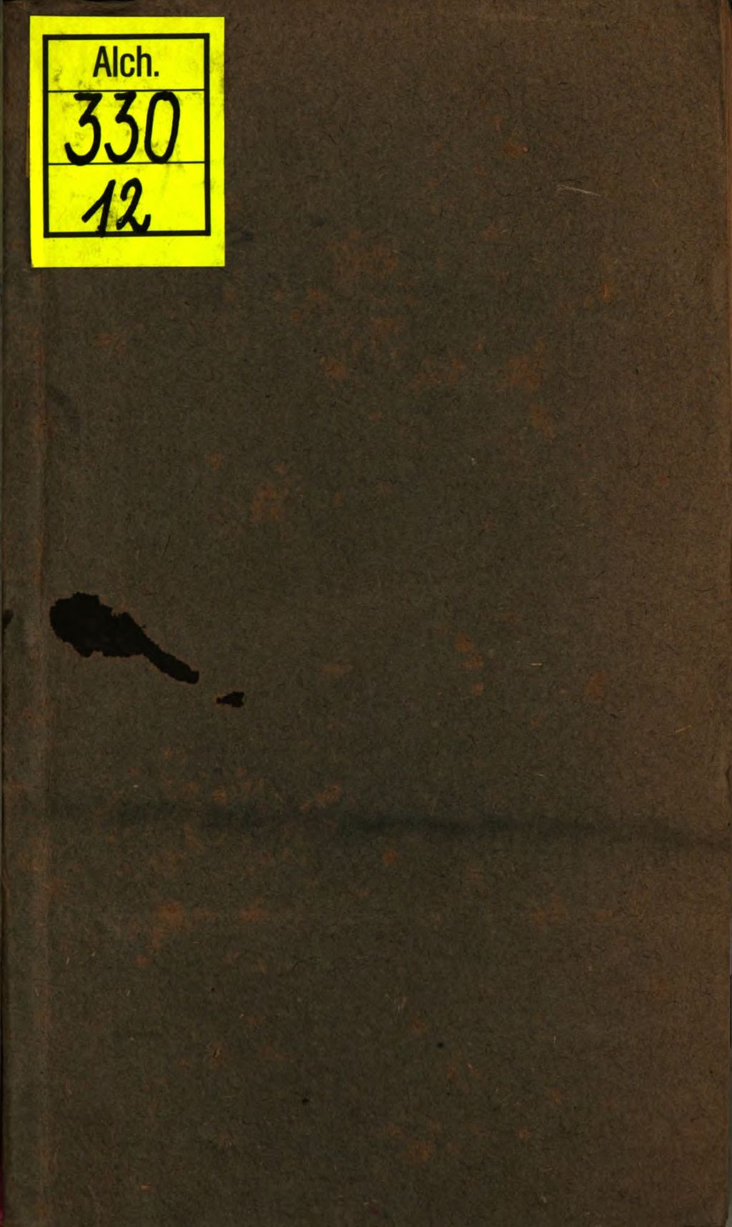 Cover of Kurze Nachricht vom Auro Potabili