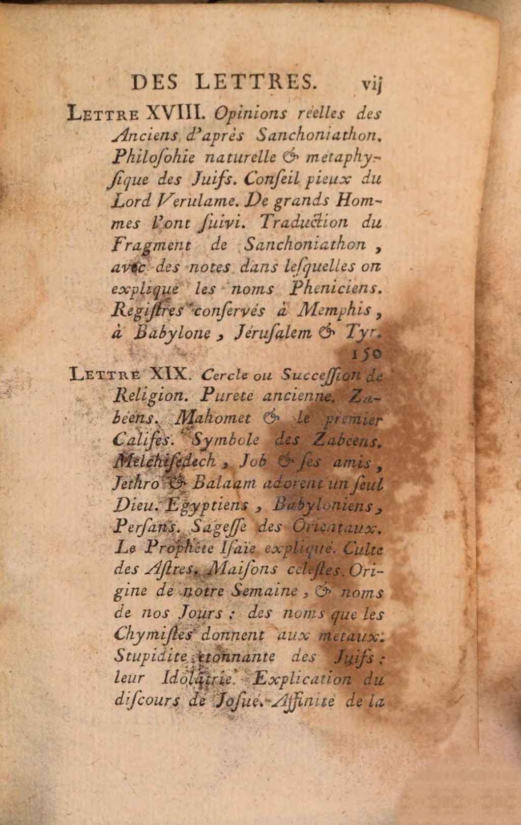 Cover of Lettres Sur La Mythologie