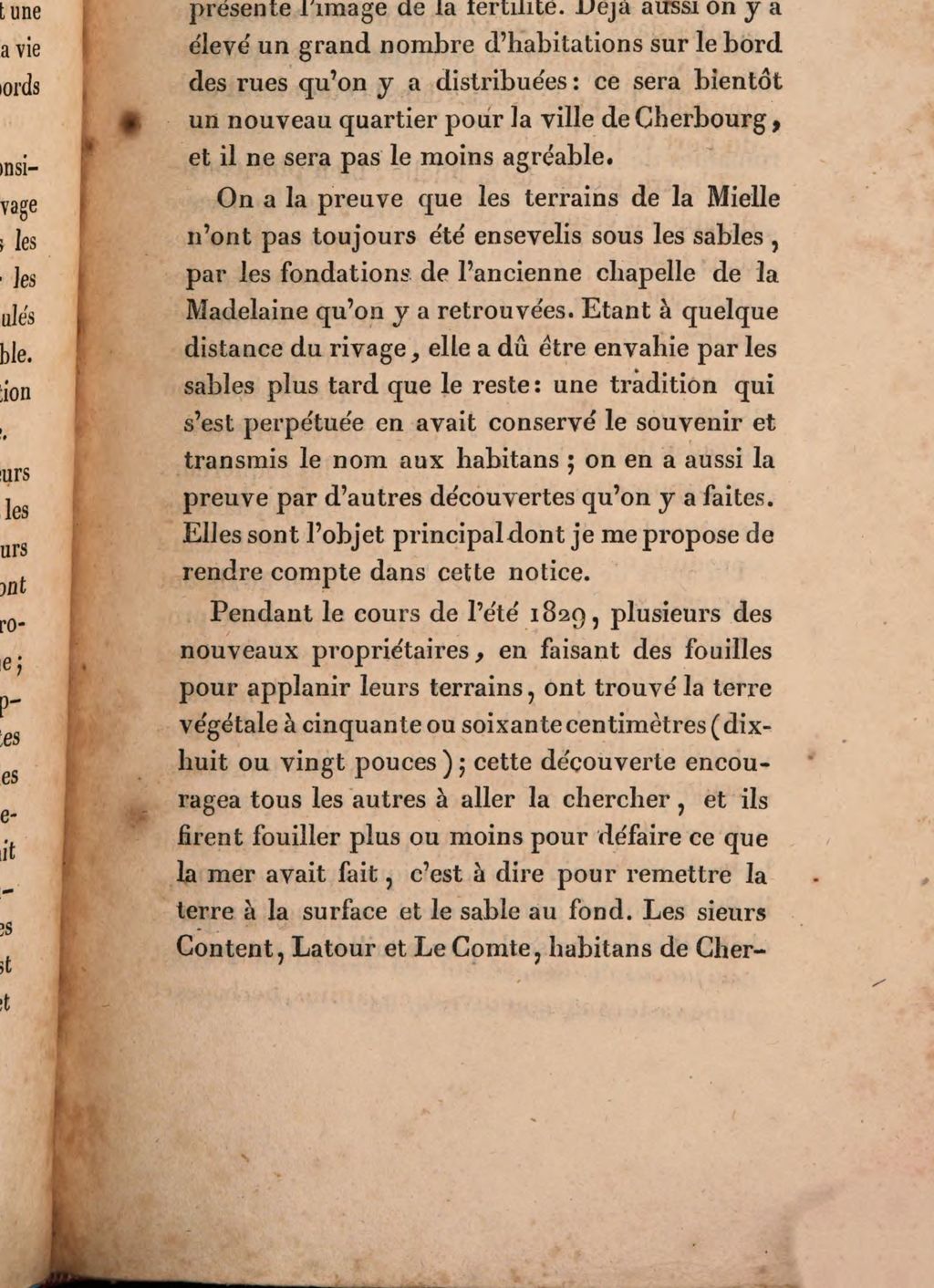 Cover of Notice sur la découverte des restes d'une habitation romaine dans la Mielle de Cherbourg, et sur d'autres antiquités trouvées de nos jours, dans les arrondissemens de Valognes et de Cherbourg