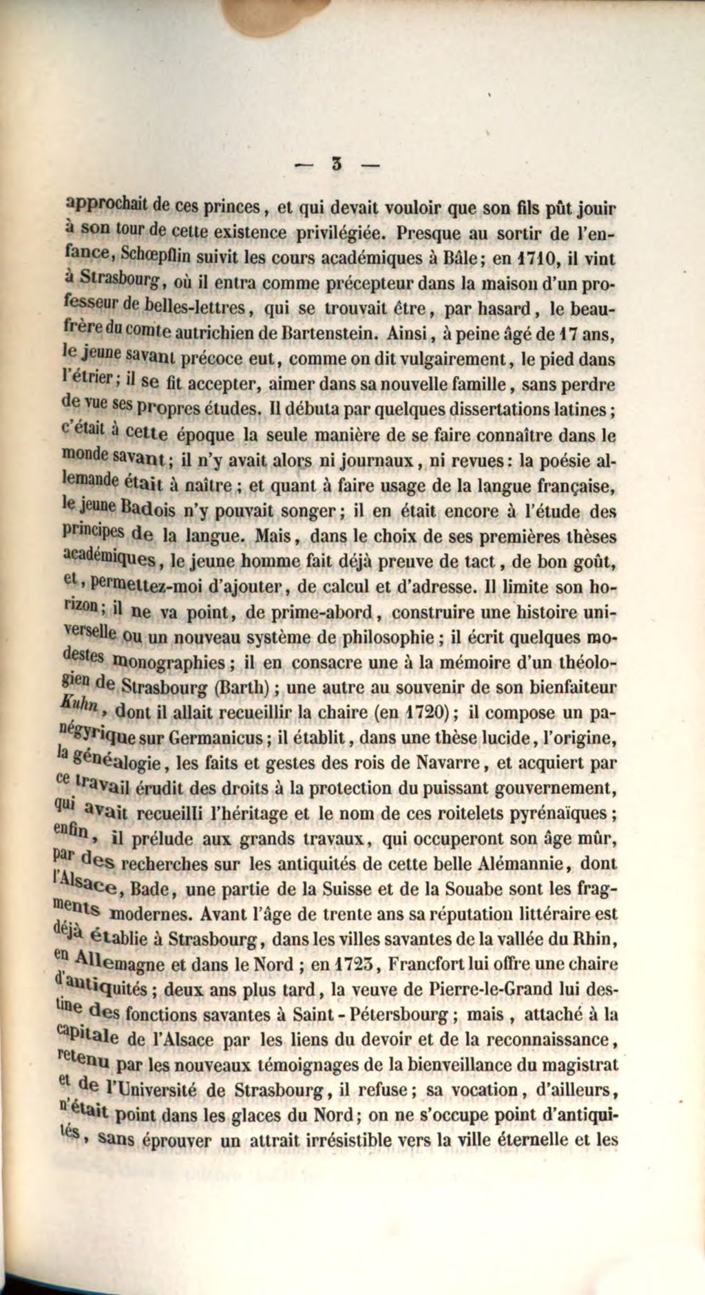 Cover of Éloge de Schoepflin