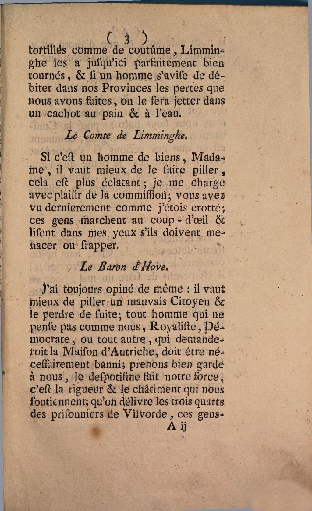Cover of Dialogue De Differens Personnages Qui Se Trouverent A La Fameuse Séance Tenue au Congrès Souverainement encloué le 26 Septembre 1790