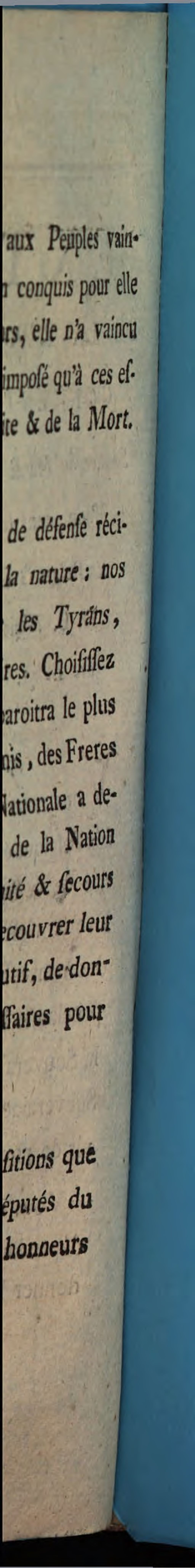 Cover of Extrait De La Réponse Du Président. Convention Nationale. Séance du Mardi 4 Decembre 1792