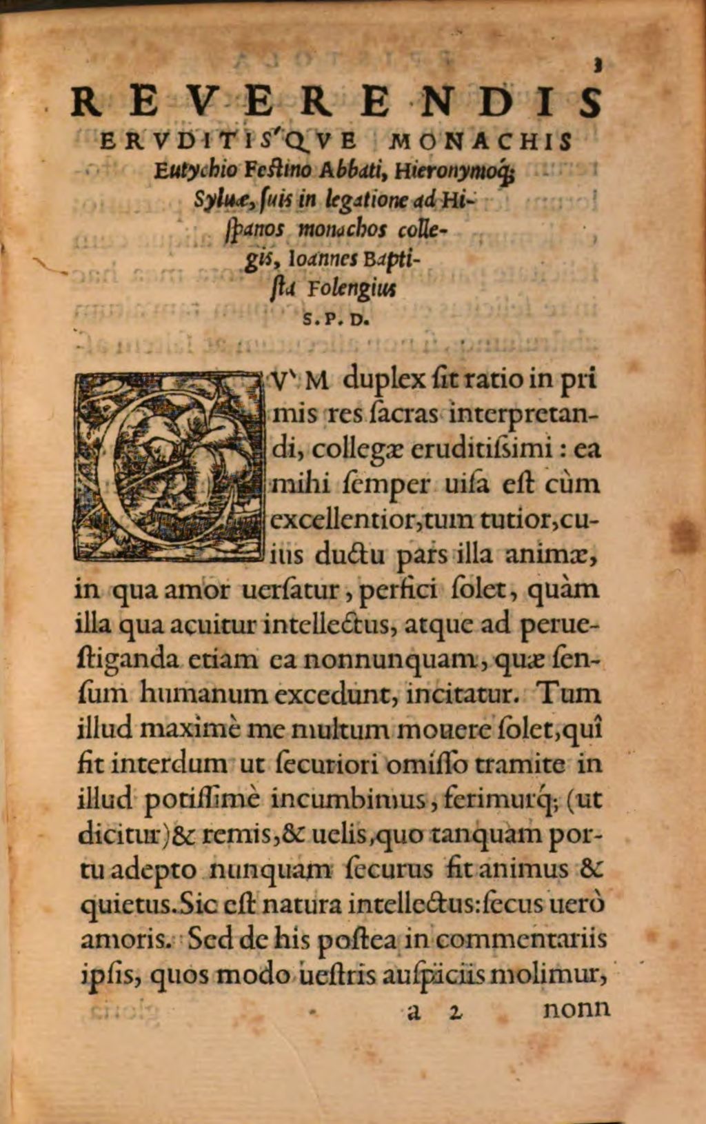 Cover of Ioh. Baptistae Folengii In canonicas apostolorum epistolas ... commentarii