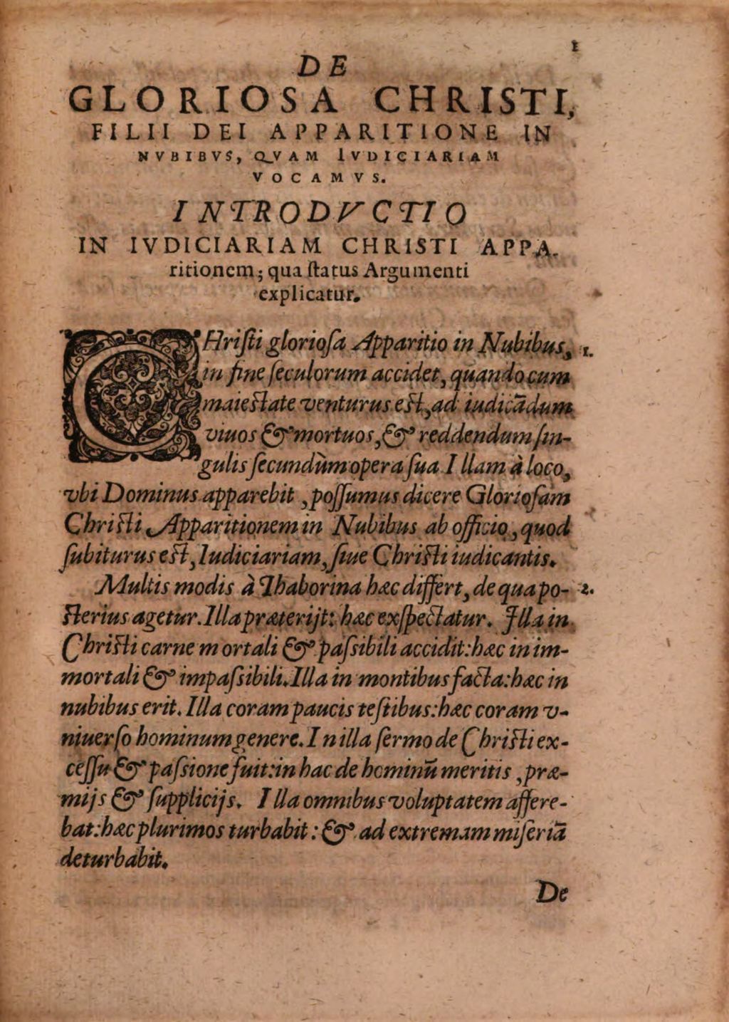 Cover of Divinarvm Novi Testamenti, siue Christi Filii Dei, Novi Testamenti Mediatoris, Apparitionvm Liber Vnvs