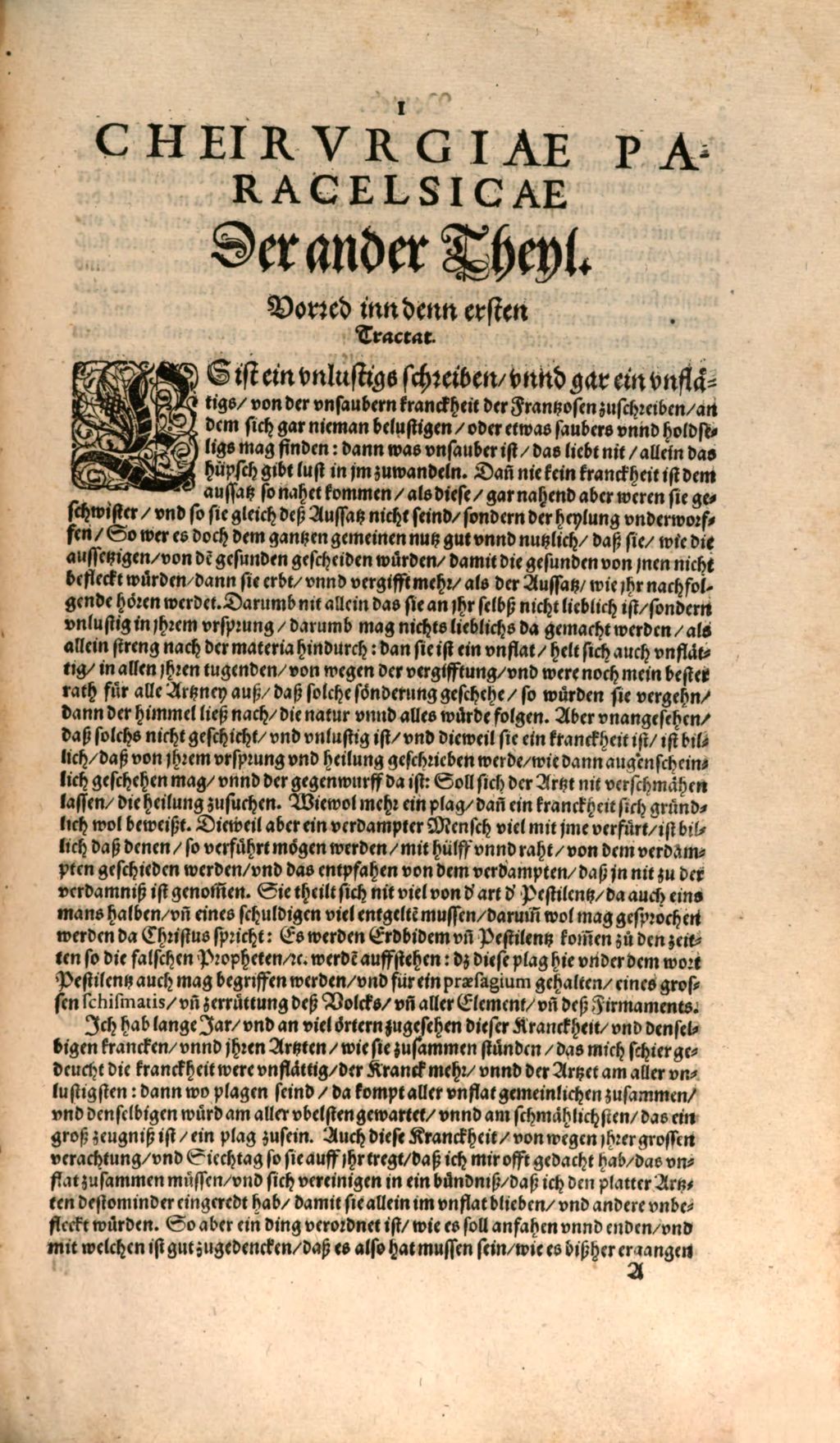 Cover of Warhafftige Beschreibunge der Wundartzney .... 2