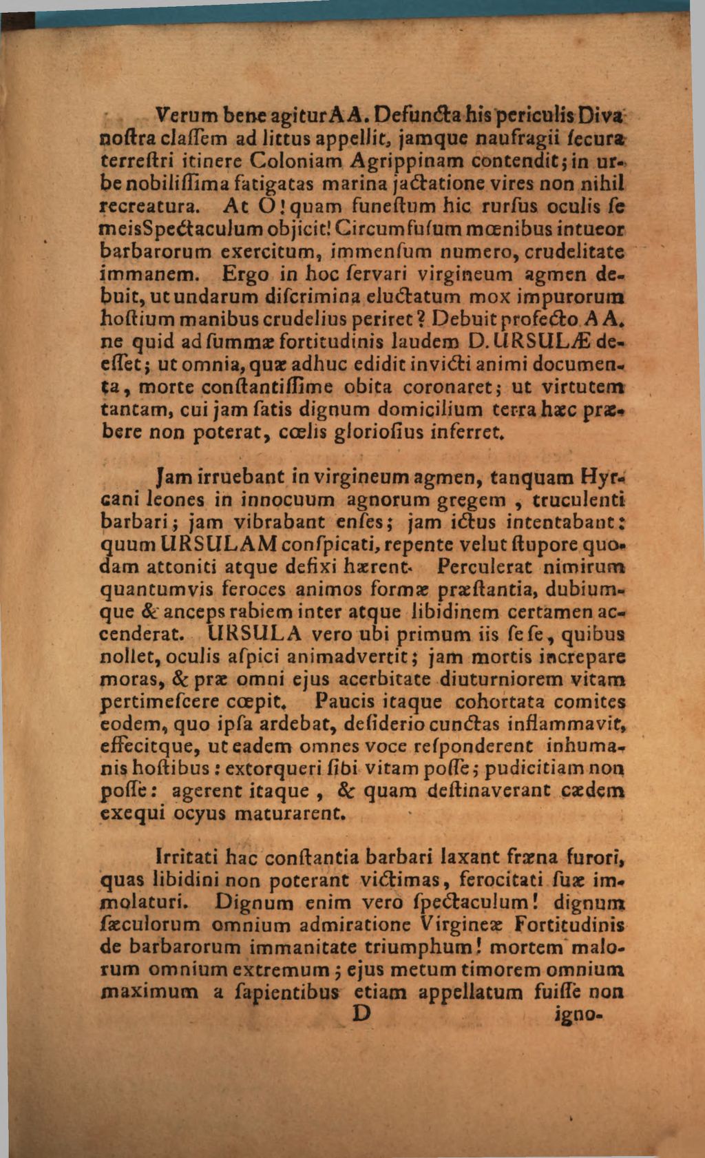 Cover of Invicta virginum constantia