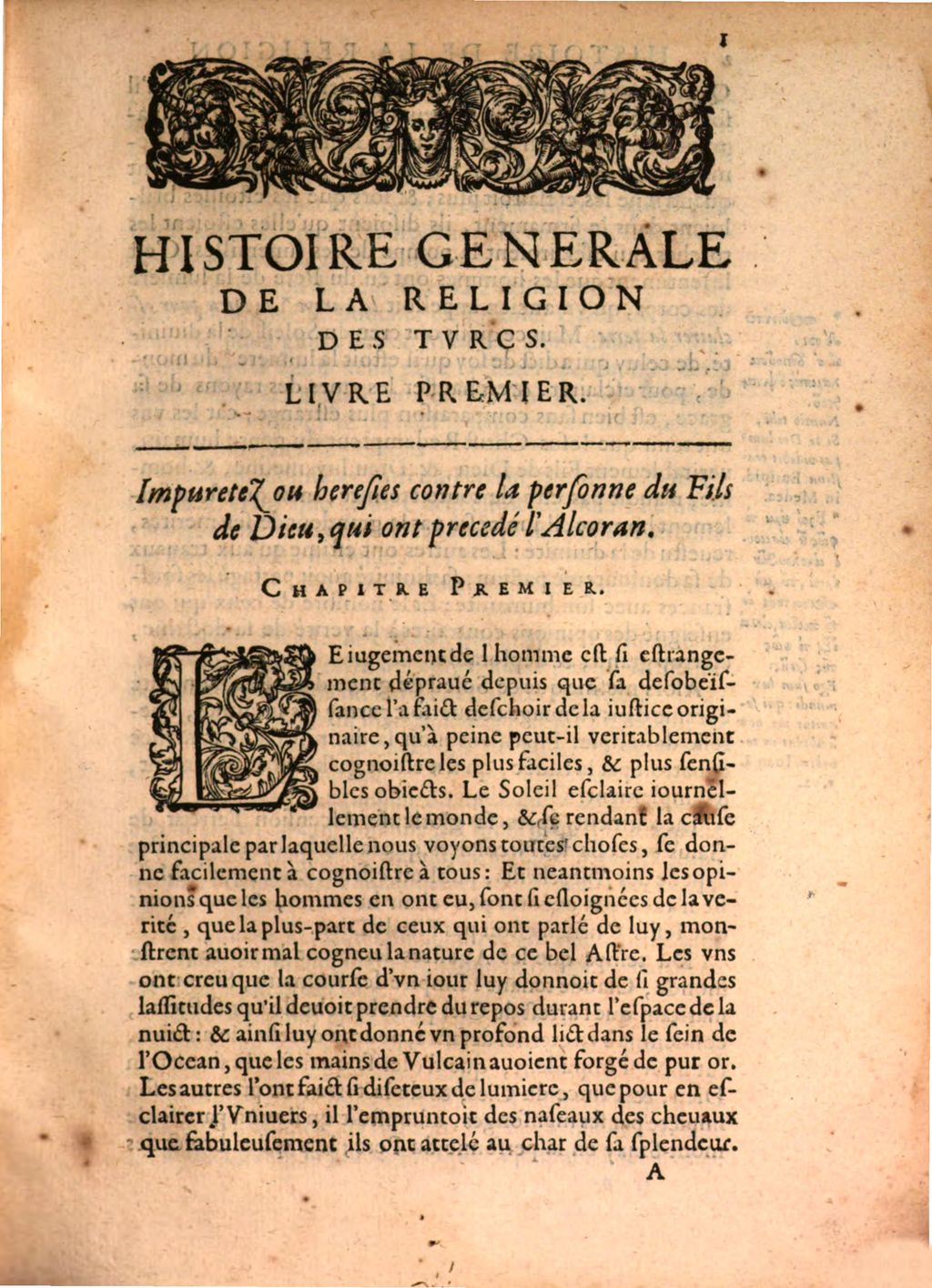 Cover of Histoire générale de la religion des Turcs