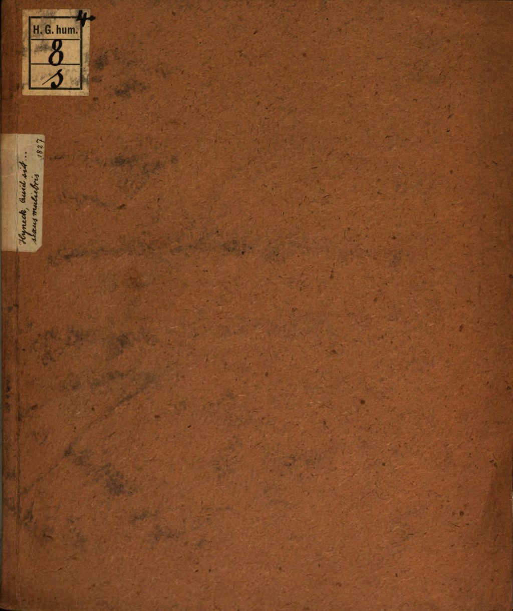 Cover of Quid sit, quod debeat religioni christianae sexus muliebris, inprimis honestior foeminarum pars