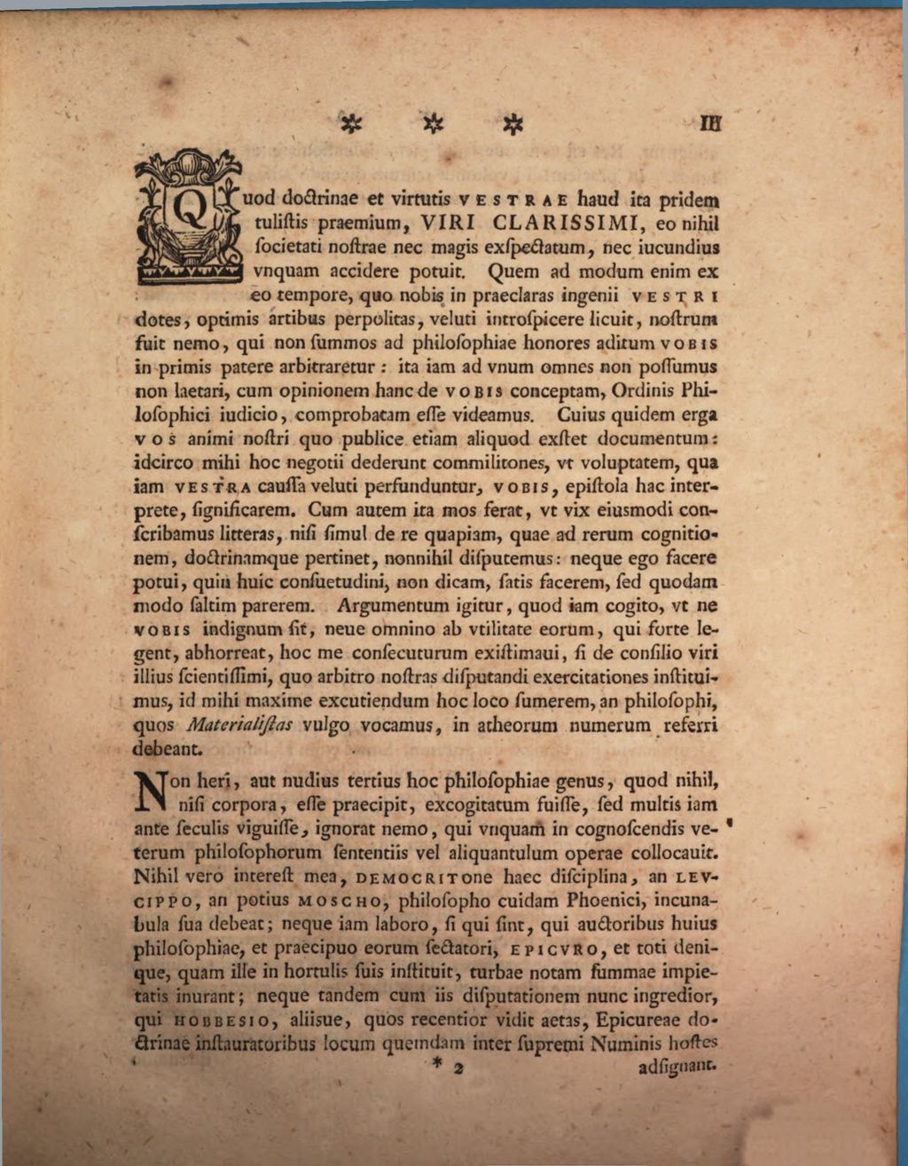 Cover of Epistola Ad Viros. Clarissimos. Doctissimosqve Hieronymvm. Georgivm Gloecknervm Et Ioannem. Christianvm Messerschmidivm Philosoph. Baccalavreos Qva Svmmos. Philosophiae. Honores Ipsis. Merito. Datos. Ex. Volvntate. Eorvm Qvi. Svb. Avspiciis Io. Henrici. Winkleri Prof. Pvbl. Extraord Dispvtant Favstos. Fortvnatosqve Esse. Ivbet Samvel. Beniamin. Reichelivs Altenbvrgensis