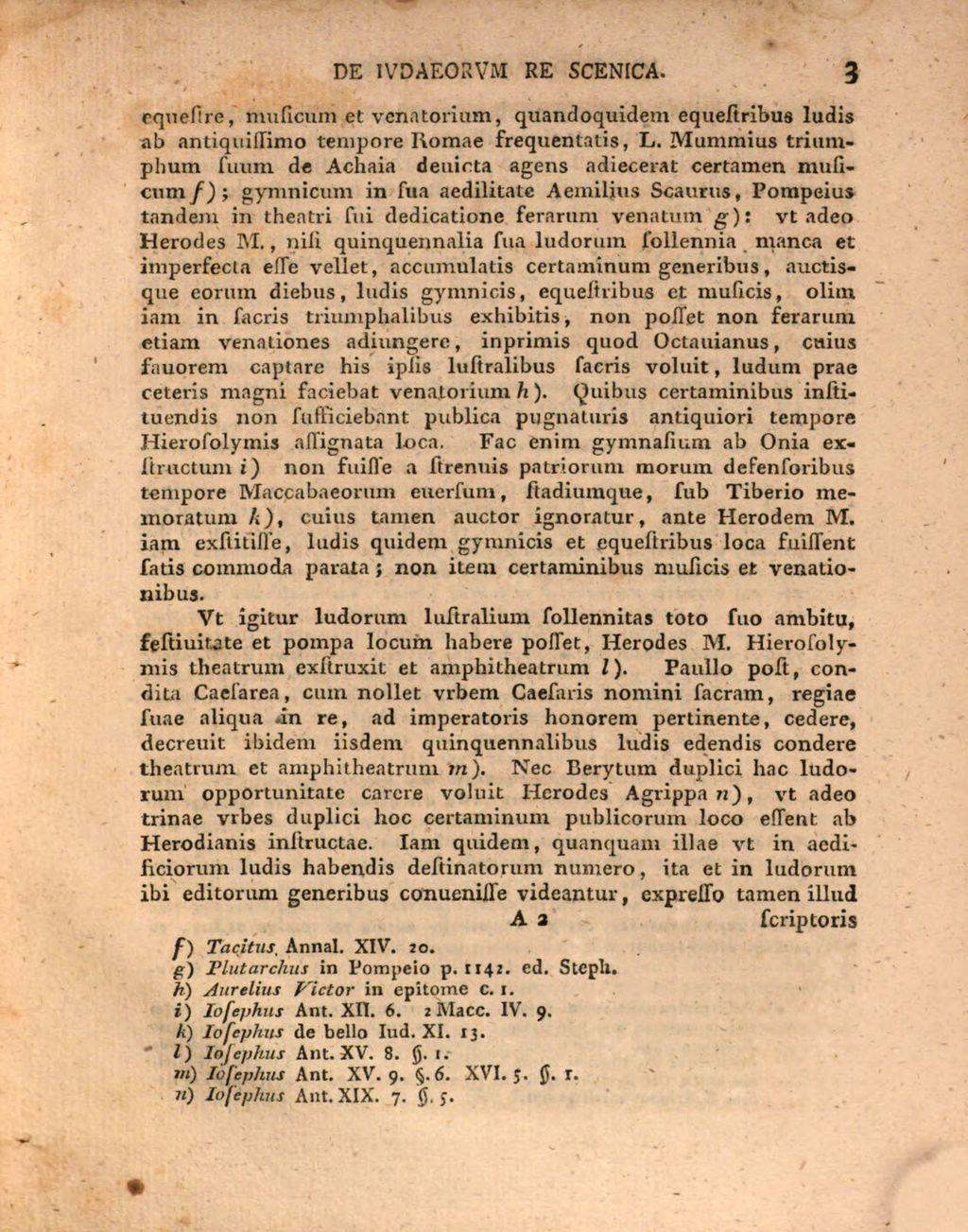 Cover of De Iudaeorum re scenica commentatio