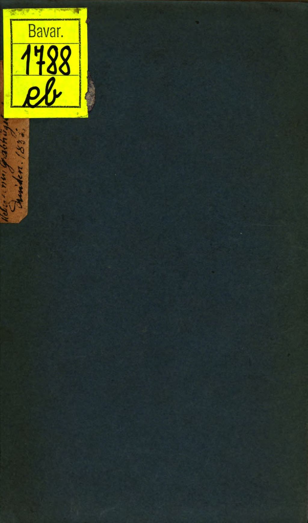 Cover of Abhandlung über einen im Fürstenthume Eichstädt entdeckten Grabhügel einer altteutschen Druidin