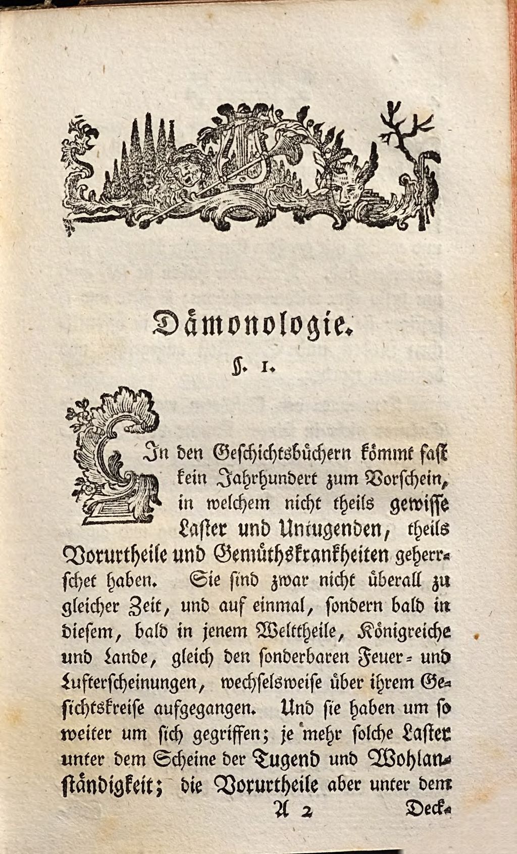 Cover of Johann Martin Maximilian Einzingers von Einzing, Kaiserl. Hof- und Pfalzgrafen [et]c. Dämonologie , oder Systematische Abhandlung von der Natur und Macht des Teufels