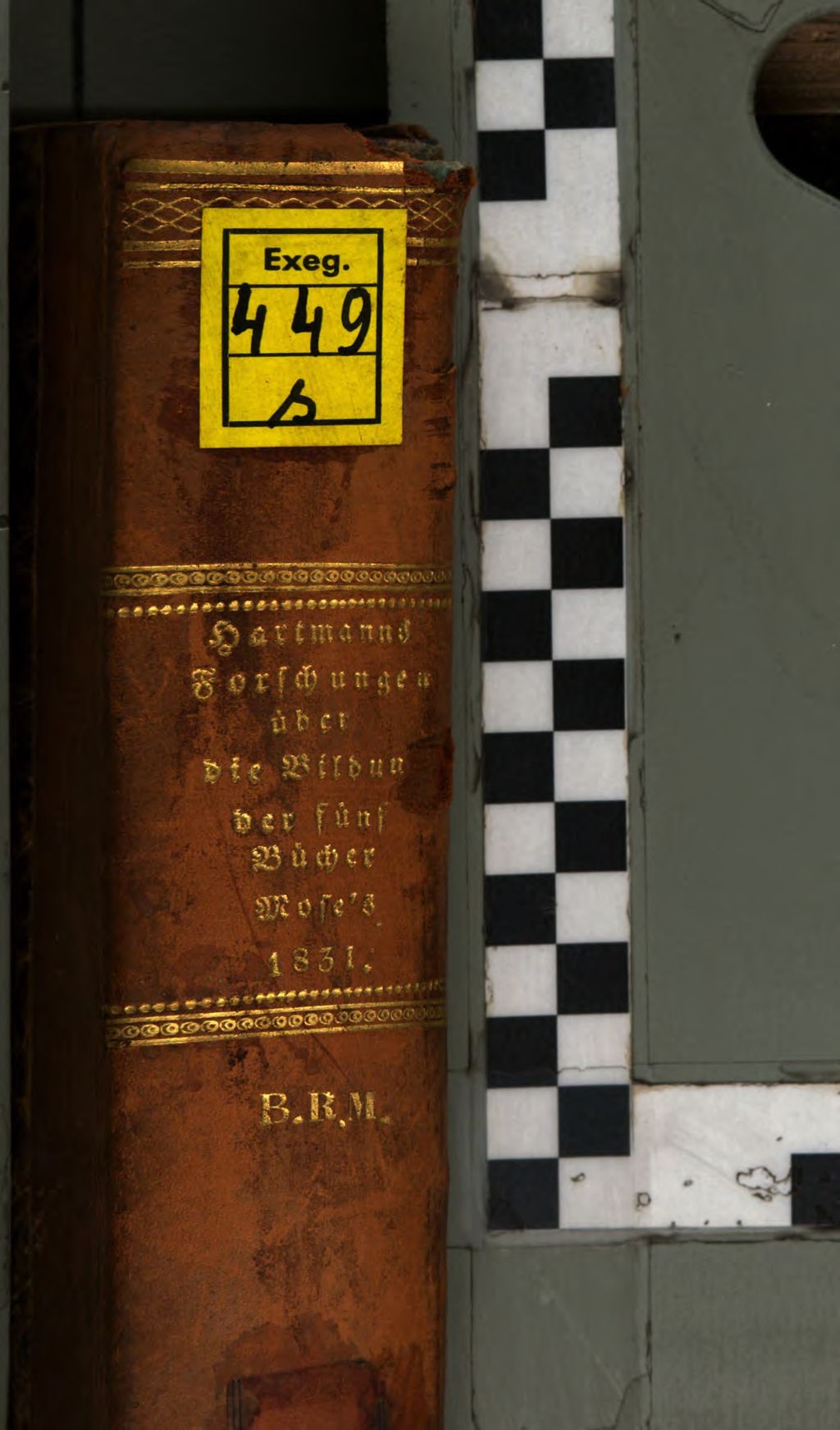 Cover of Historisch-kritische Forschungen über die Bildung, das Zeitalter und den Plan der fünf Bücher Mose's