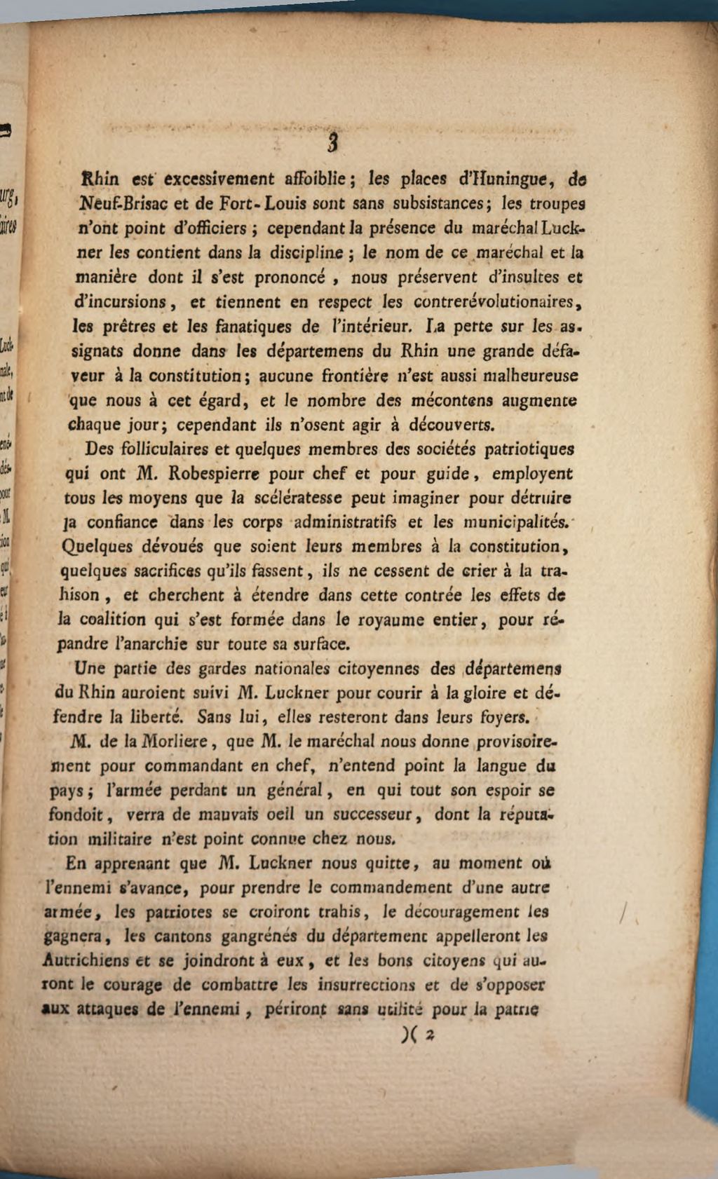Cover of Observations de Philibert Simond, prononcées à la séance du 23 mai ... sur la lettre du maire de cette ville écrite au ministre des affaires étrangère en date du 7 même mois