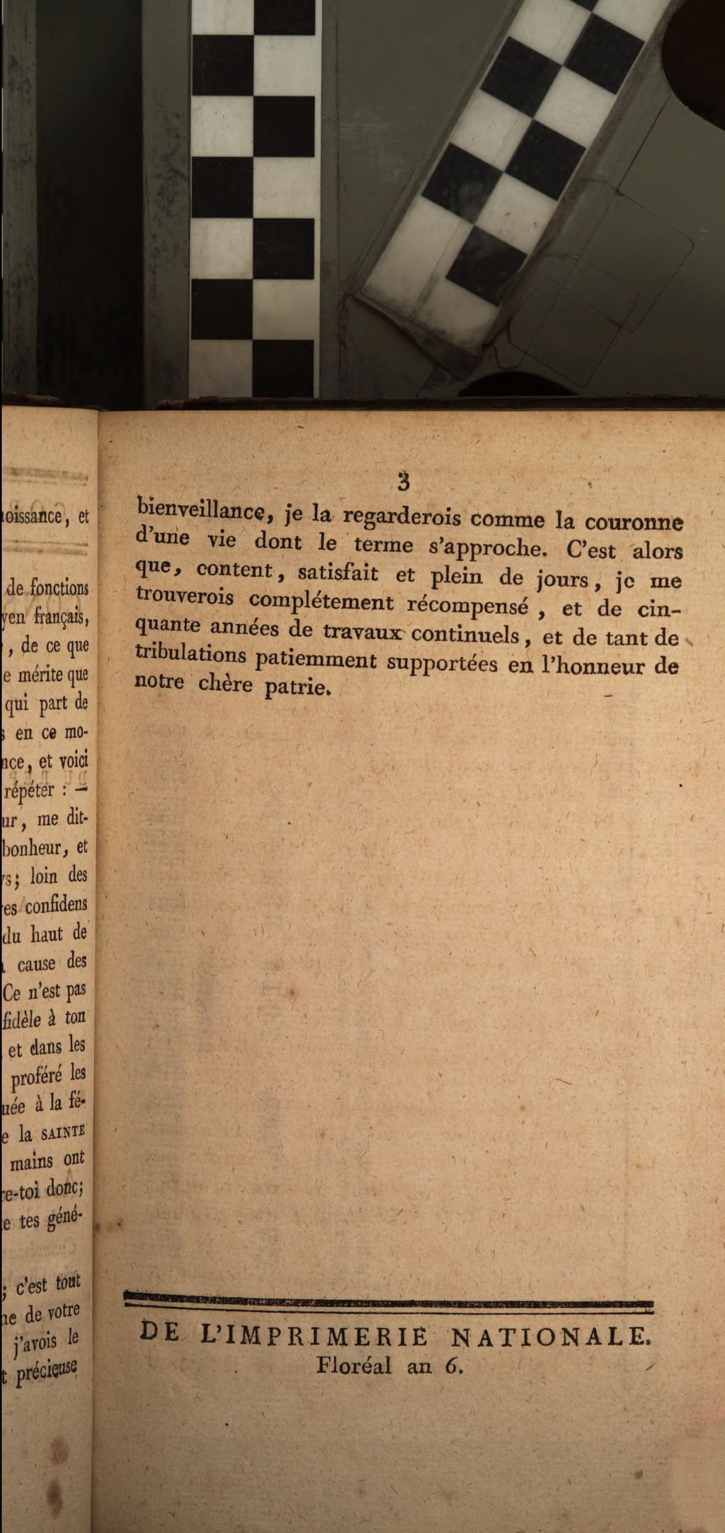 Cover of Adieux du représentant du peuple [Jean] Dusaulx a ses collègues