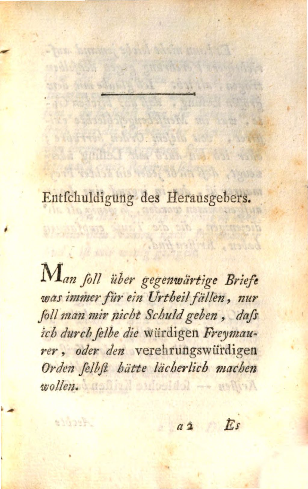 Cover of Briefe Eines Biedermannes An Einen Biedermann Ueber Die Freymaeurer In Wien