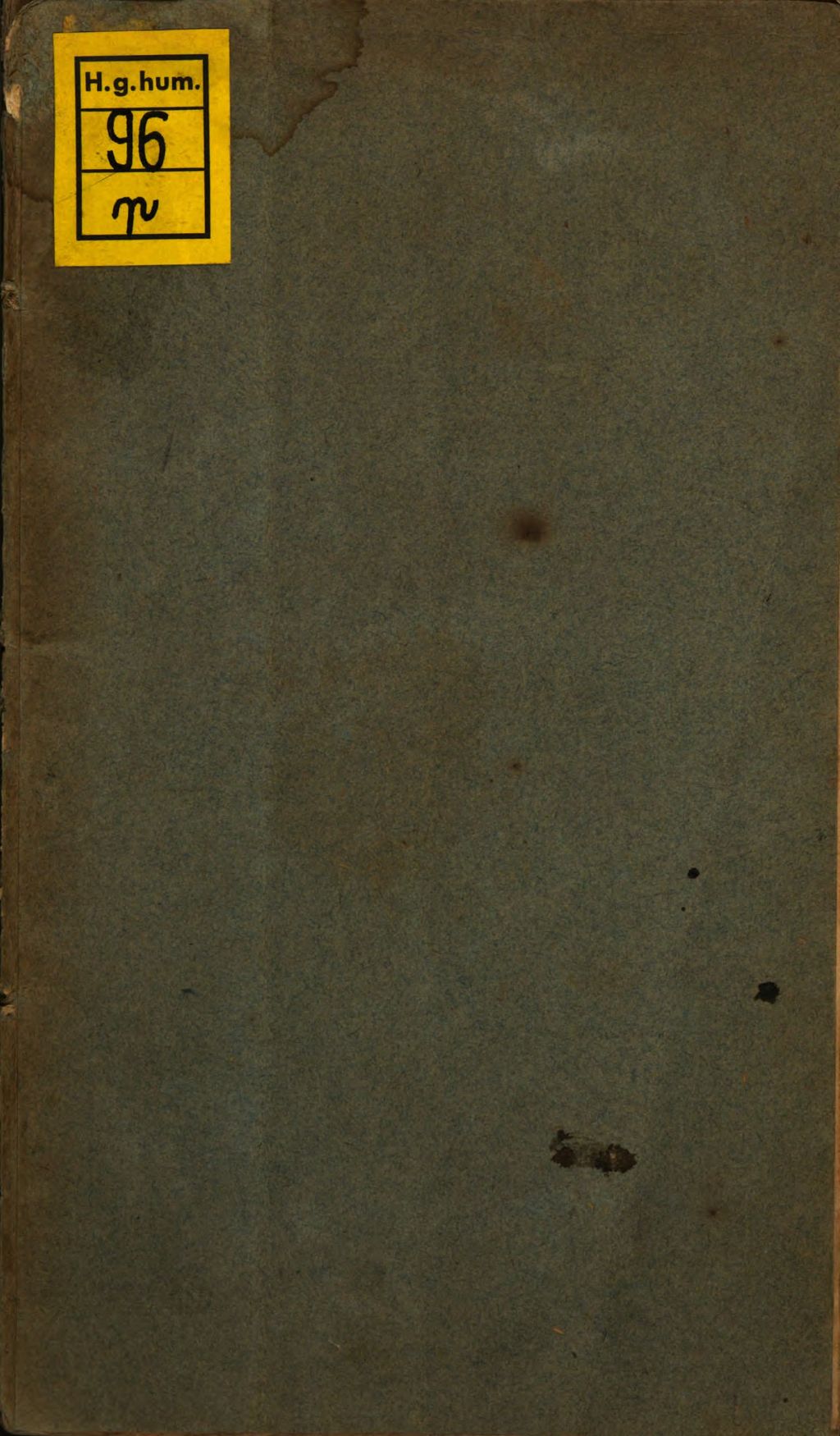 Cover of De Impostura Religionum breve compendium seu liber de Tribus Impostoribus