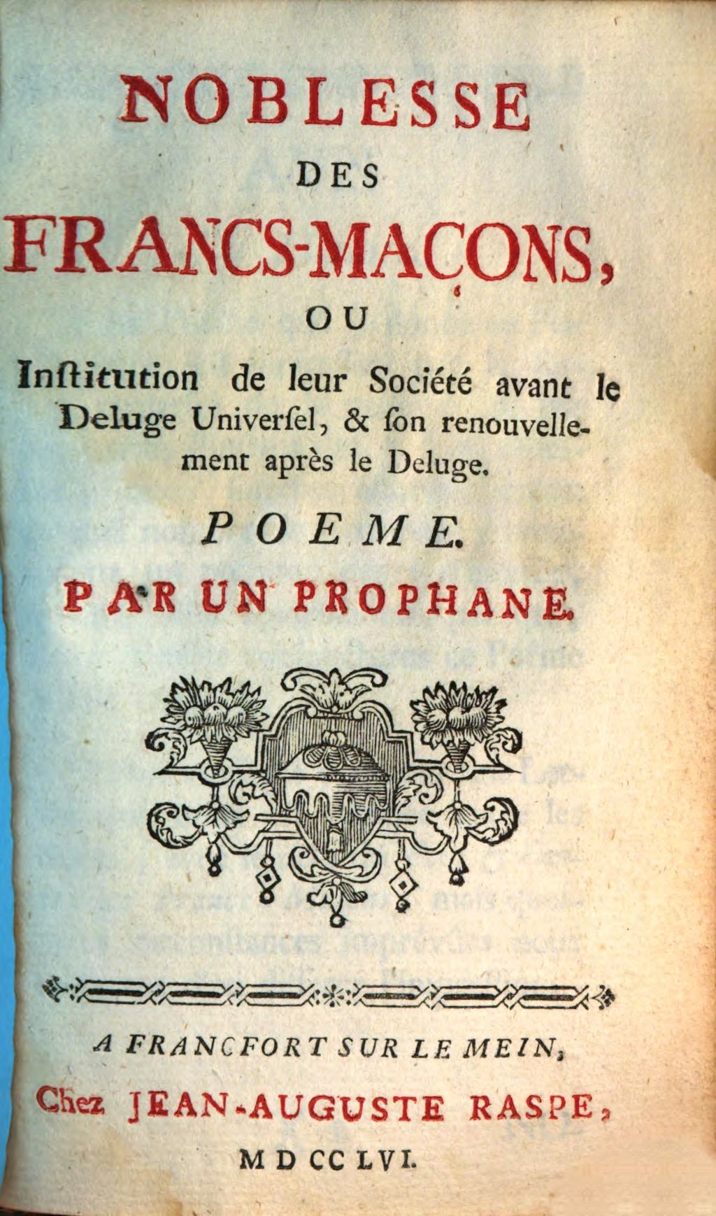 Cover of Des Francs Maçons