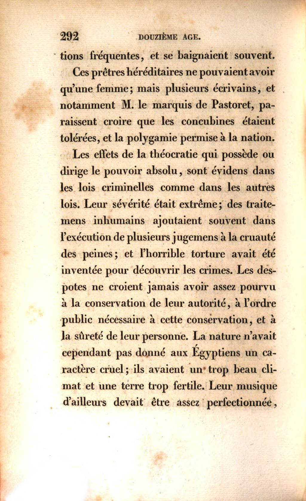 Cover of Les ages de la nature et histoire de l'espèce humaine. 1