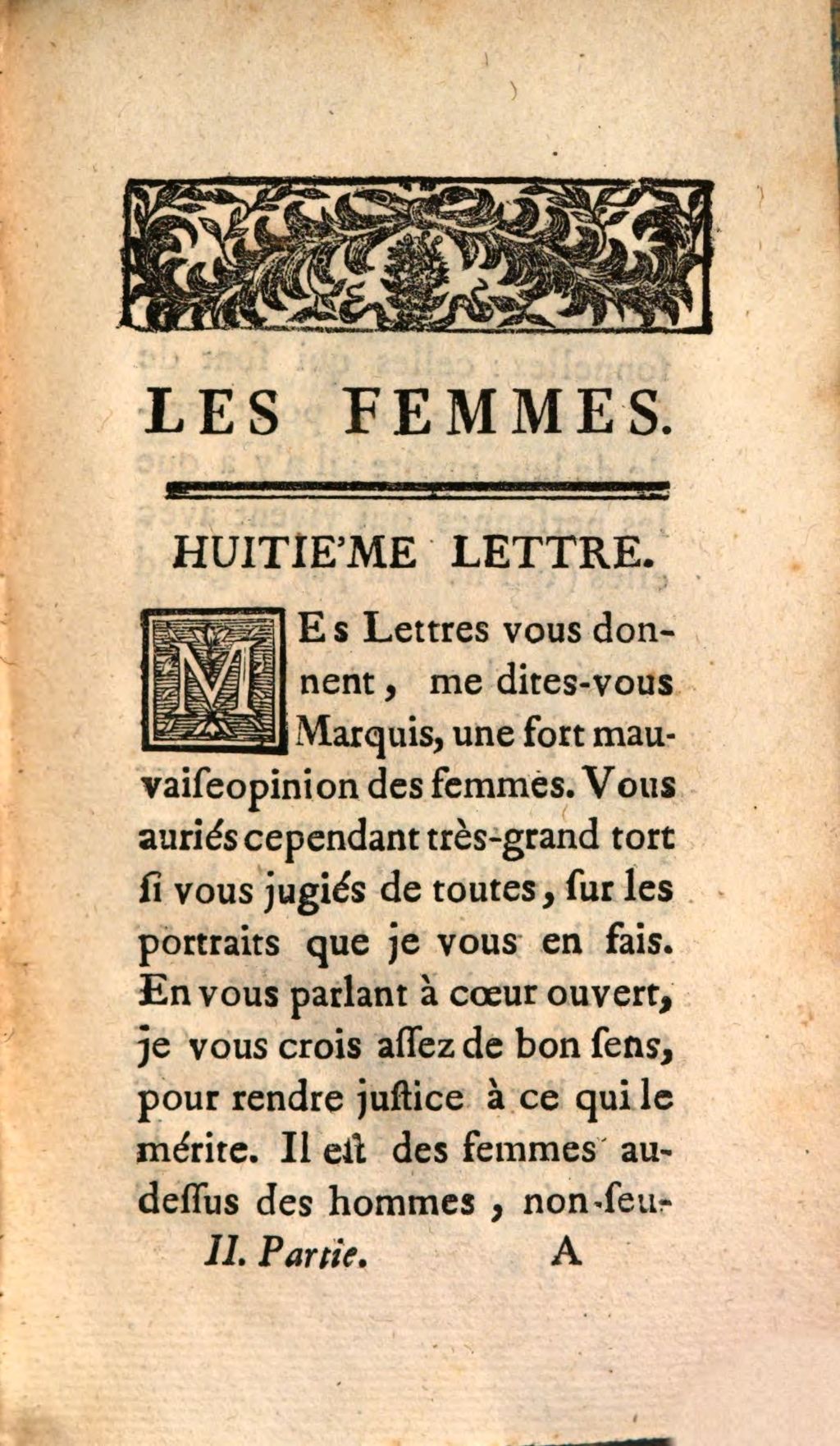 Cover of Les Femmes, Ou Lettres Du Chevalier de K*****. Au Marquis De ***. 2