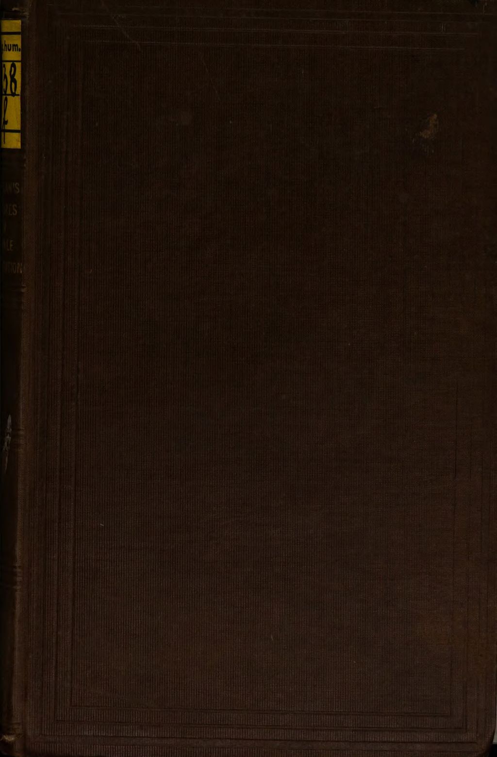 Cover of Lectures on female prostitution: its nature, extent, effects, guilt, causes, and remedy