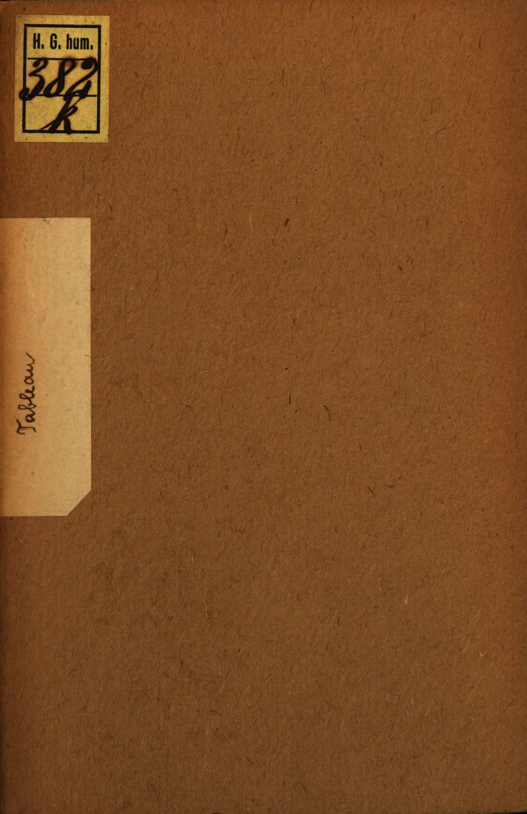 Cover of Tableau général de la loge symbolique et du souv. Chapitre de la vraie fraternité or. et vall. de Strasbourg